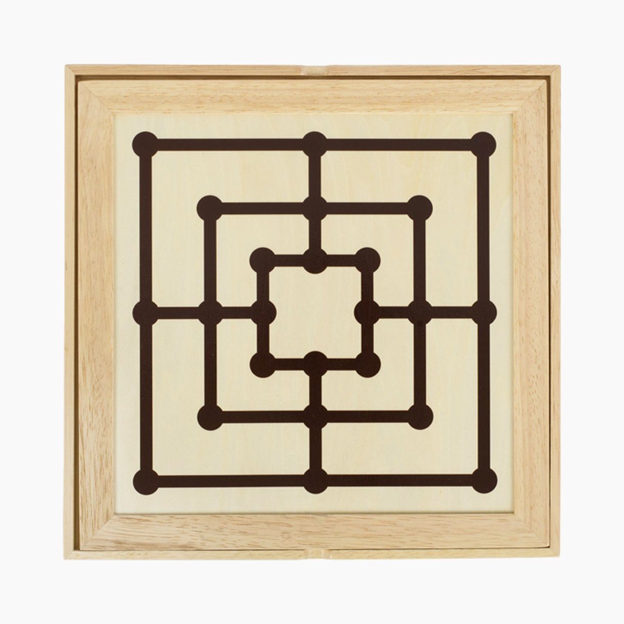 goki Spielesammlung Spiele-Set Schach, Dame und Mühle, strategiespiel, Mehr Standfestigkeit durch breite Figuren