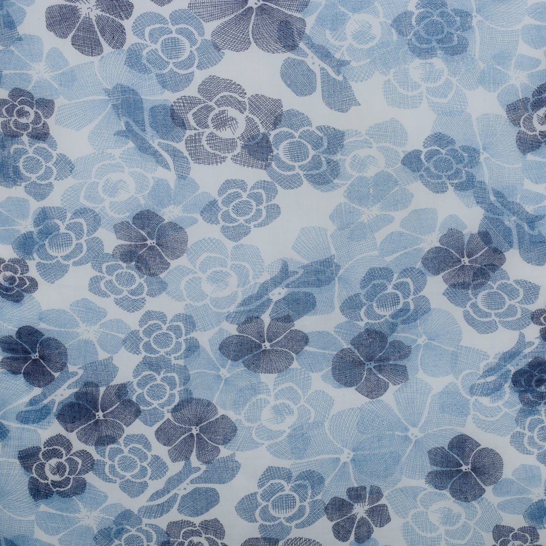 Faera Loop, Damen Schal Blumenmuster Blüten weich und leicht Damen Loop Run günstig online kaufen