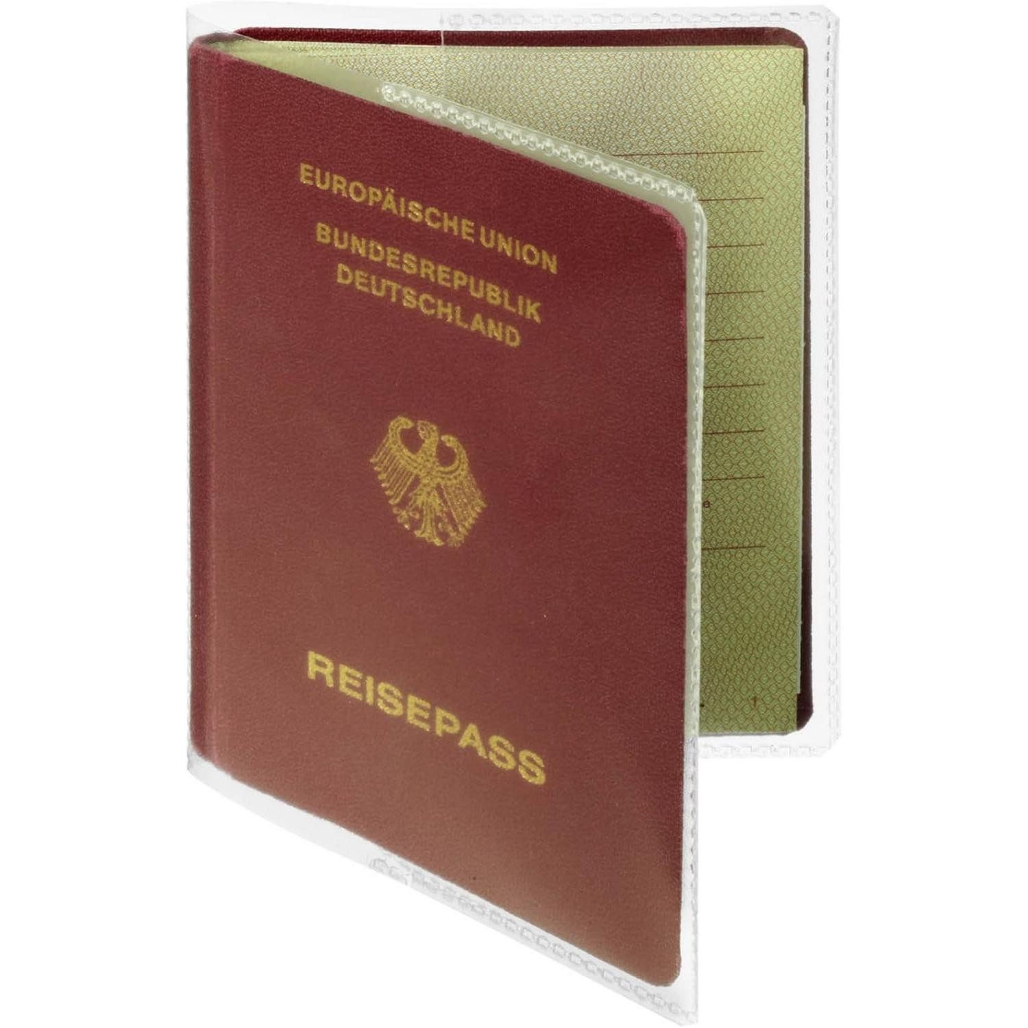 DURABLE Etui 10x DURABLE Impfpasshülle 196 x 134 mm transparent
