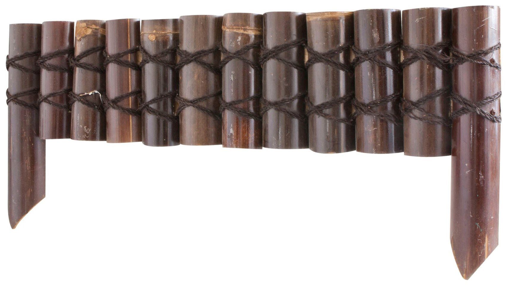 Windhager Beetumrandung Bambus, LxH: 90x35 cm, Beeteinfassung