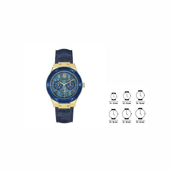Guess Quarzuhr Guess Damen-Armbanduhr Uhr Edelstahl Armbanduhr Uhr W0289L3 39 mm Armb