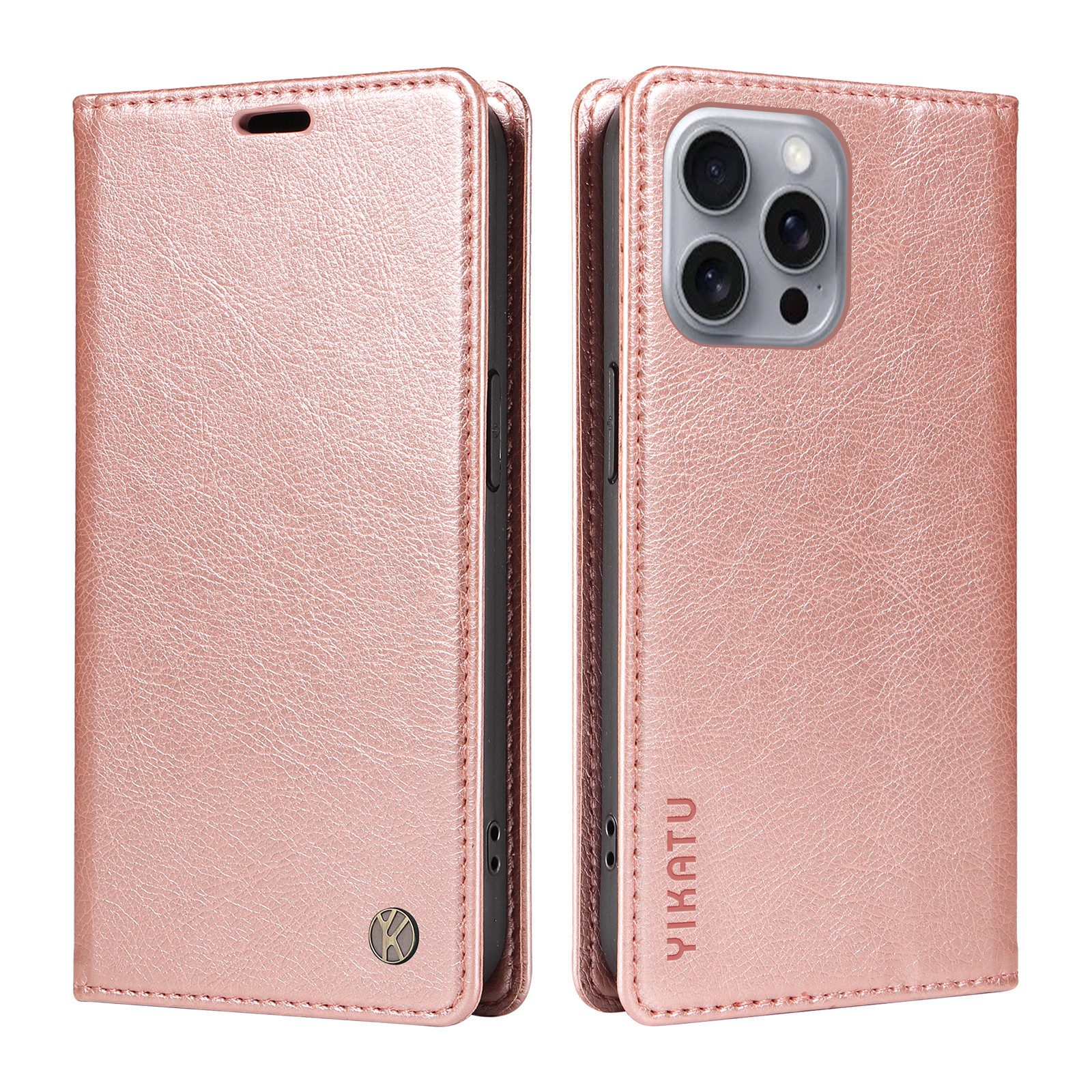 Innocase Handyhülle Leder Handy Hülle Case Cover Schutz Etuis für iPhone Modelle