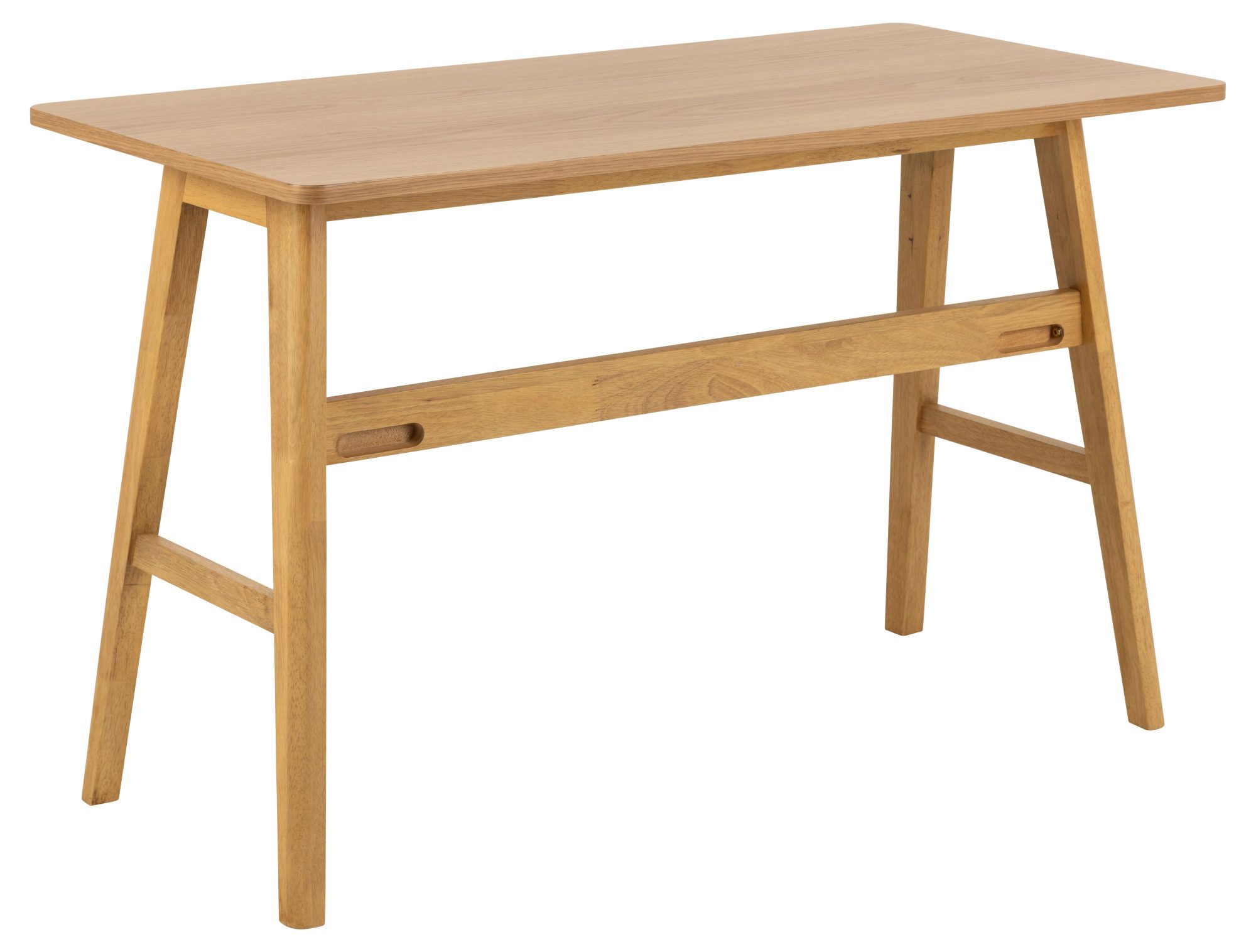 ACTONA GROUP Schreibtisch Barnett, Schreibtisch, Schublade matt Eiche Lack Furnier,120x60x75cm