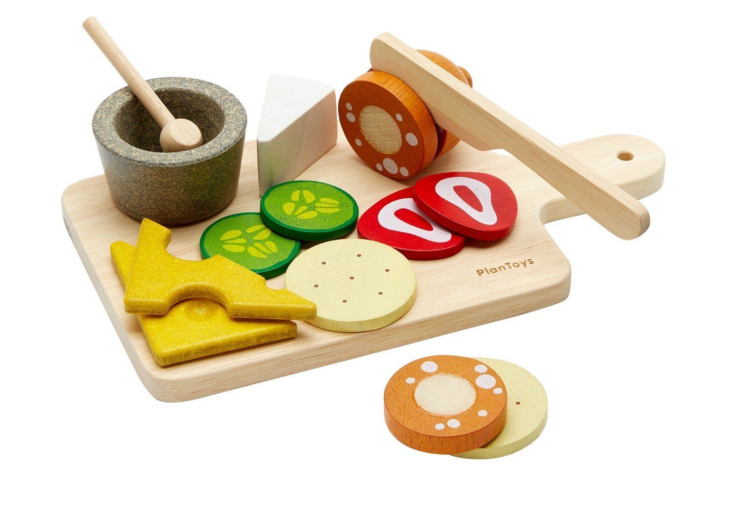 Plantoys Spiellebensmittel Brotzeit, (Komplettset)