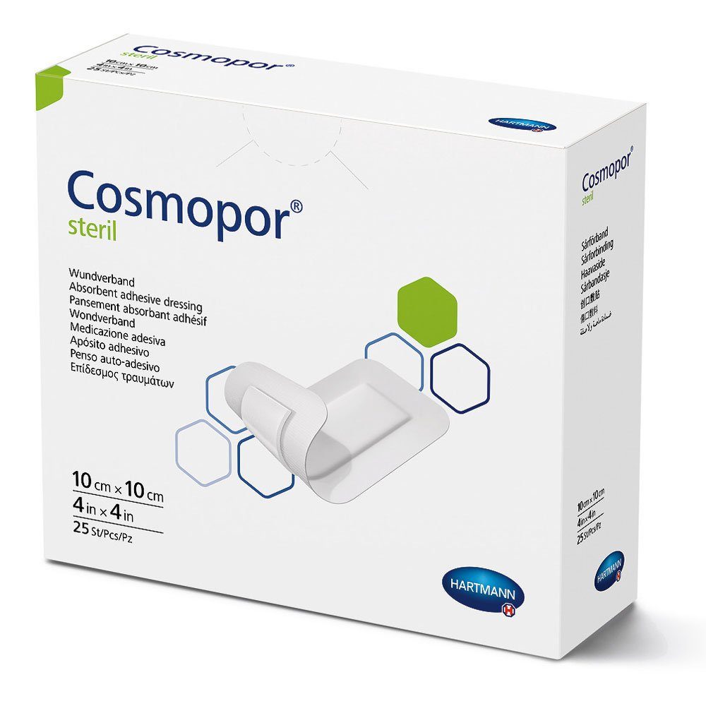 Wundpflaster Hartmann Cosmopor® Steril Wundverband 10x10 cm (1x