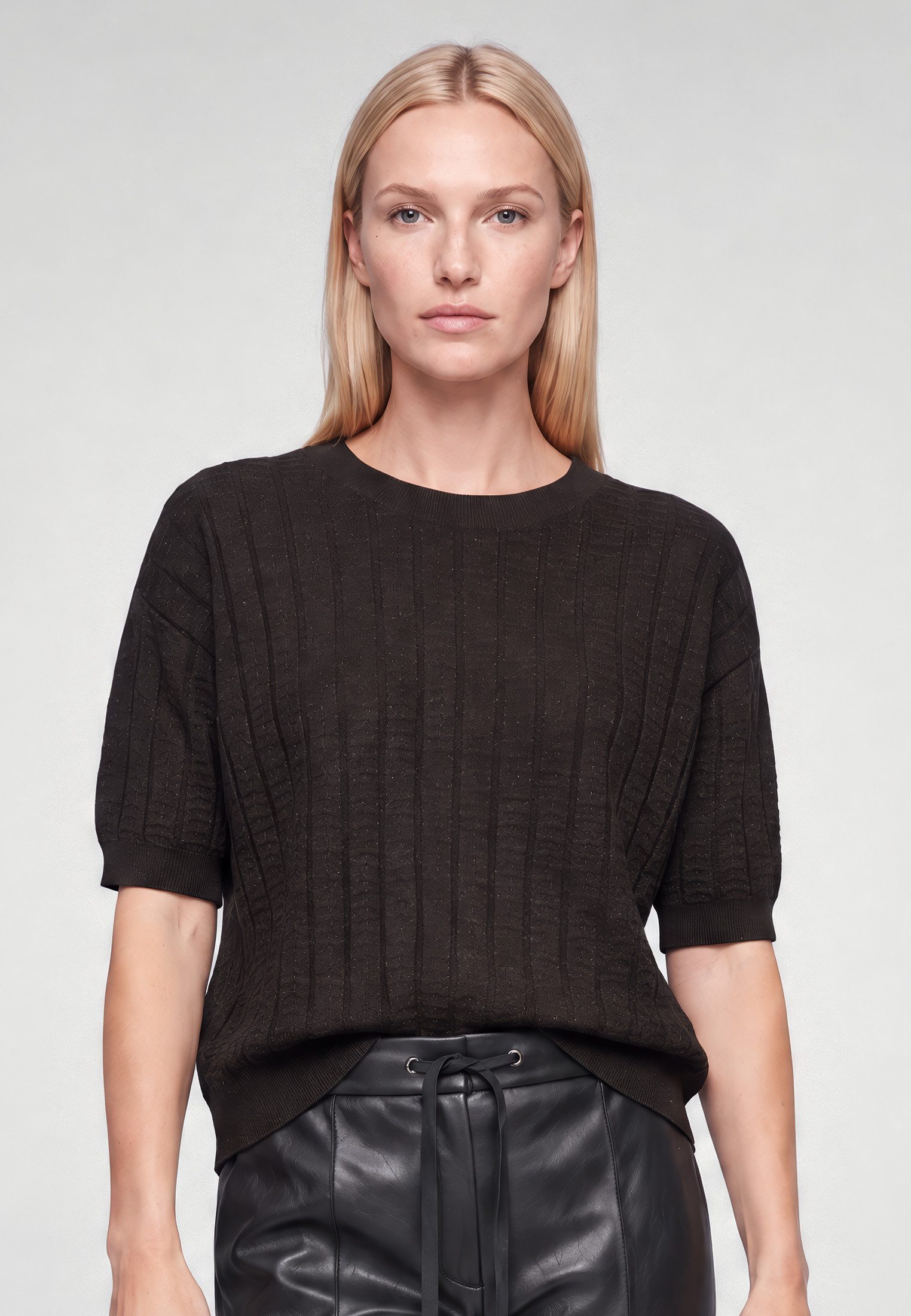 MARC AUREL Strickpullover in Sparkling Optik