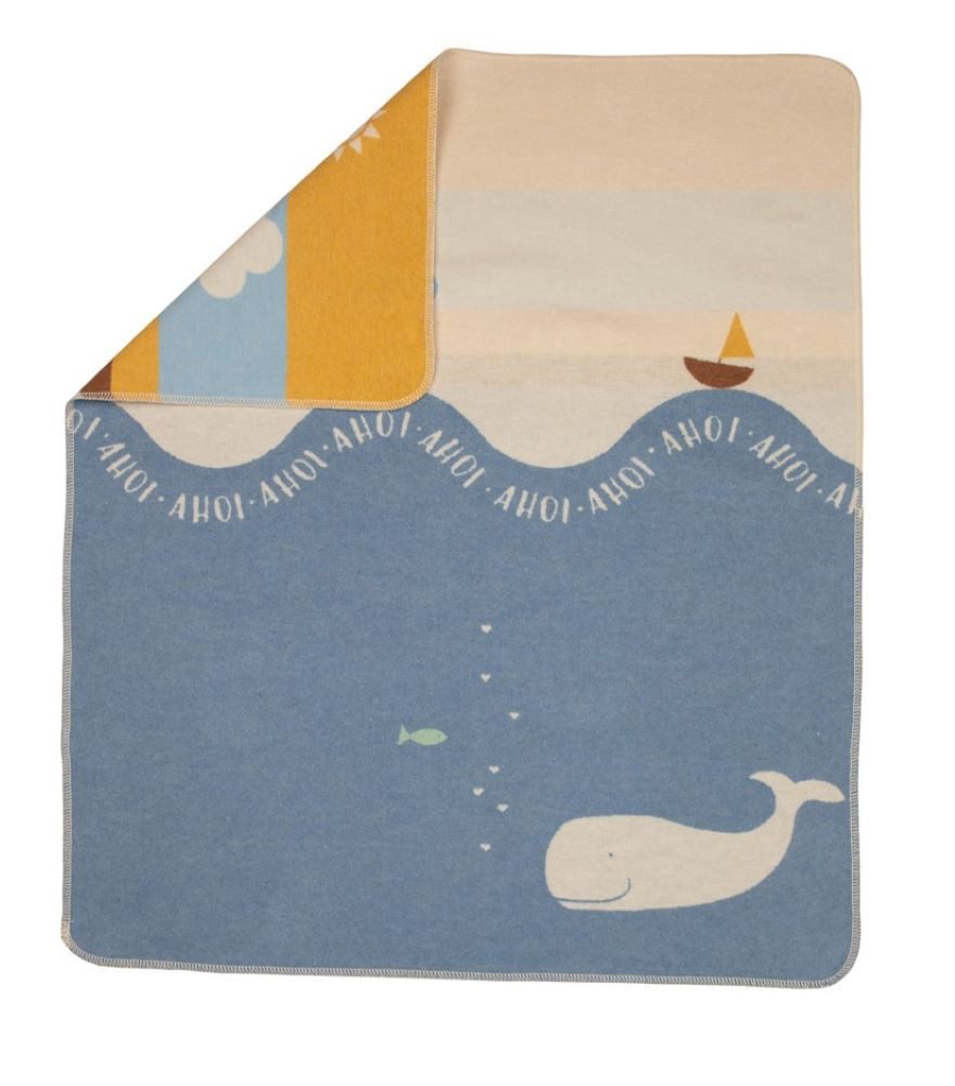 Babydecke Juwel 'Wal' 70 x 90 cm, DAVID FUSSENEGGER günstig online kaufen