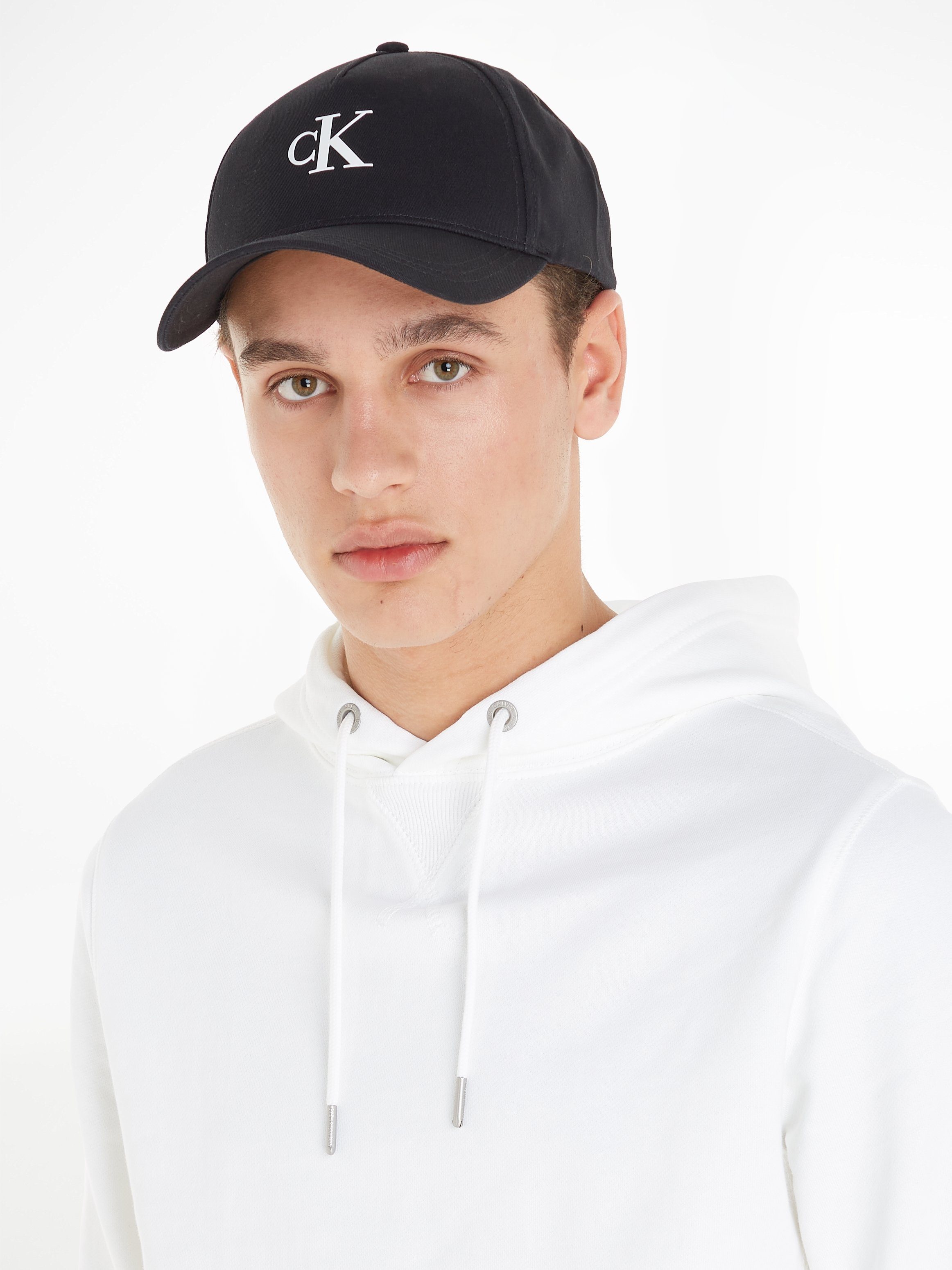Calvin Klein Jeans Baseball Cap ARCHIVE CAP, Aus reiner Baumwolle