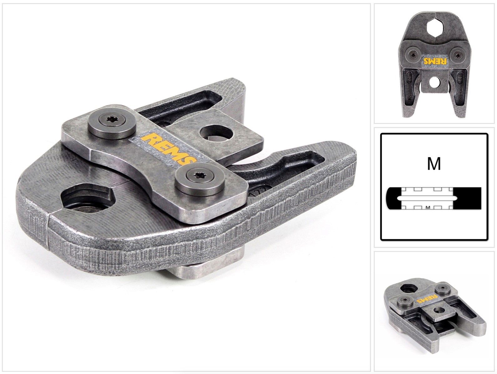Rems Werkstattpresse Pressbacke Presszange Standard M22 (570130) für ROMAX 4000 / Akku P