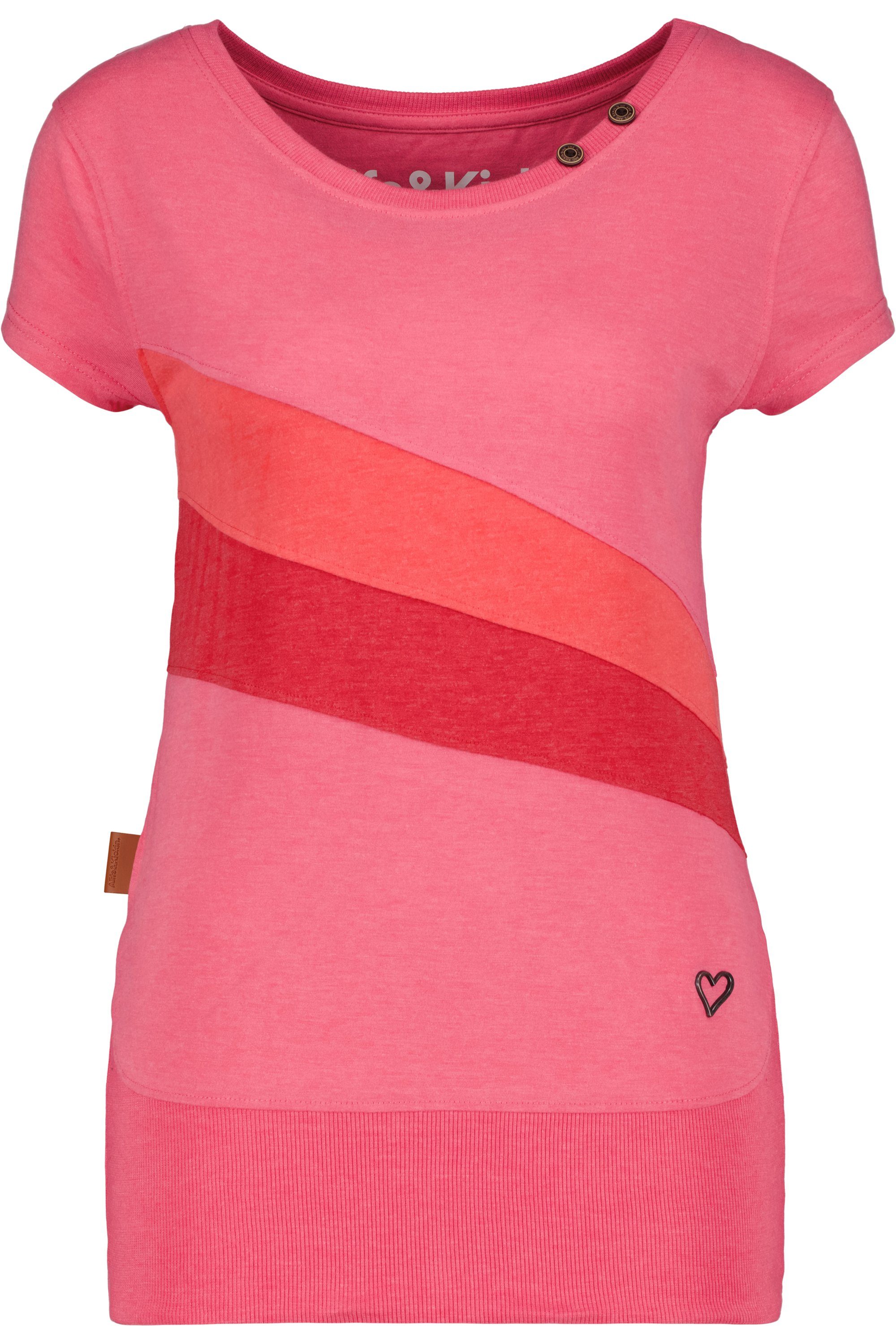 T-Shirt Shirt CleaAK Damen Alife & T-Shirt Kickin flamingo