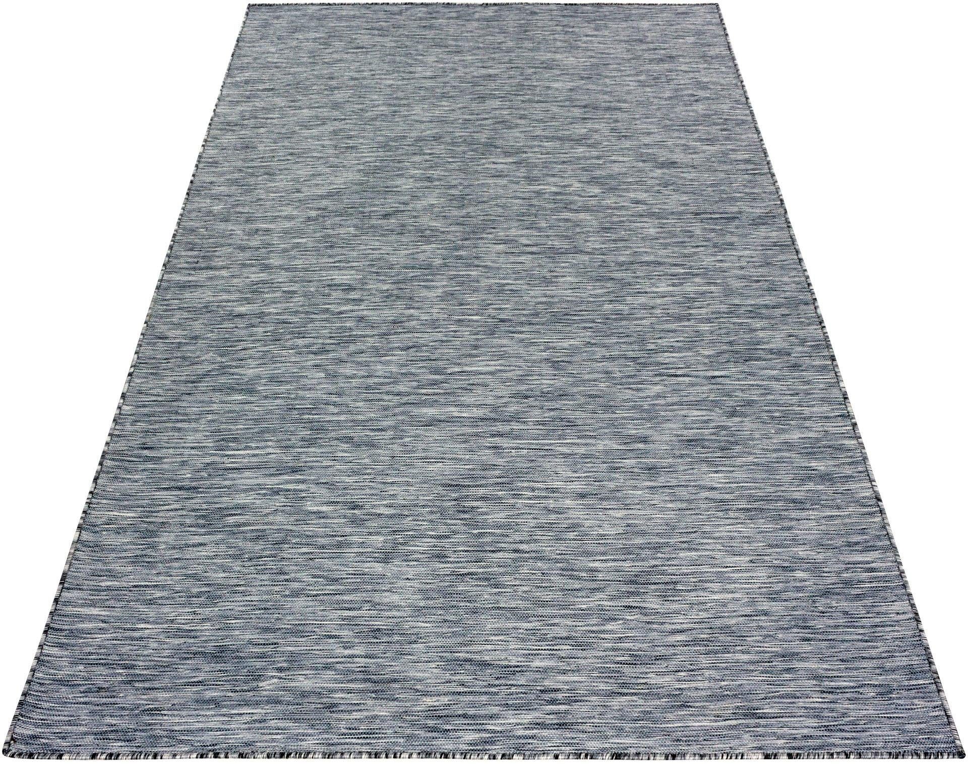 Teppich Mambo 2000, Ayyildiz Teppiche, rechteckig, Höhe: 6 mm, In- und Outdoor geeignet, Wohnzimmer anthrazit | Kurzflor-Teppiche