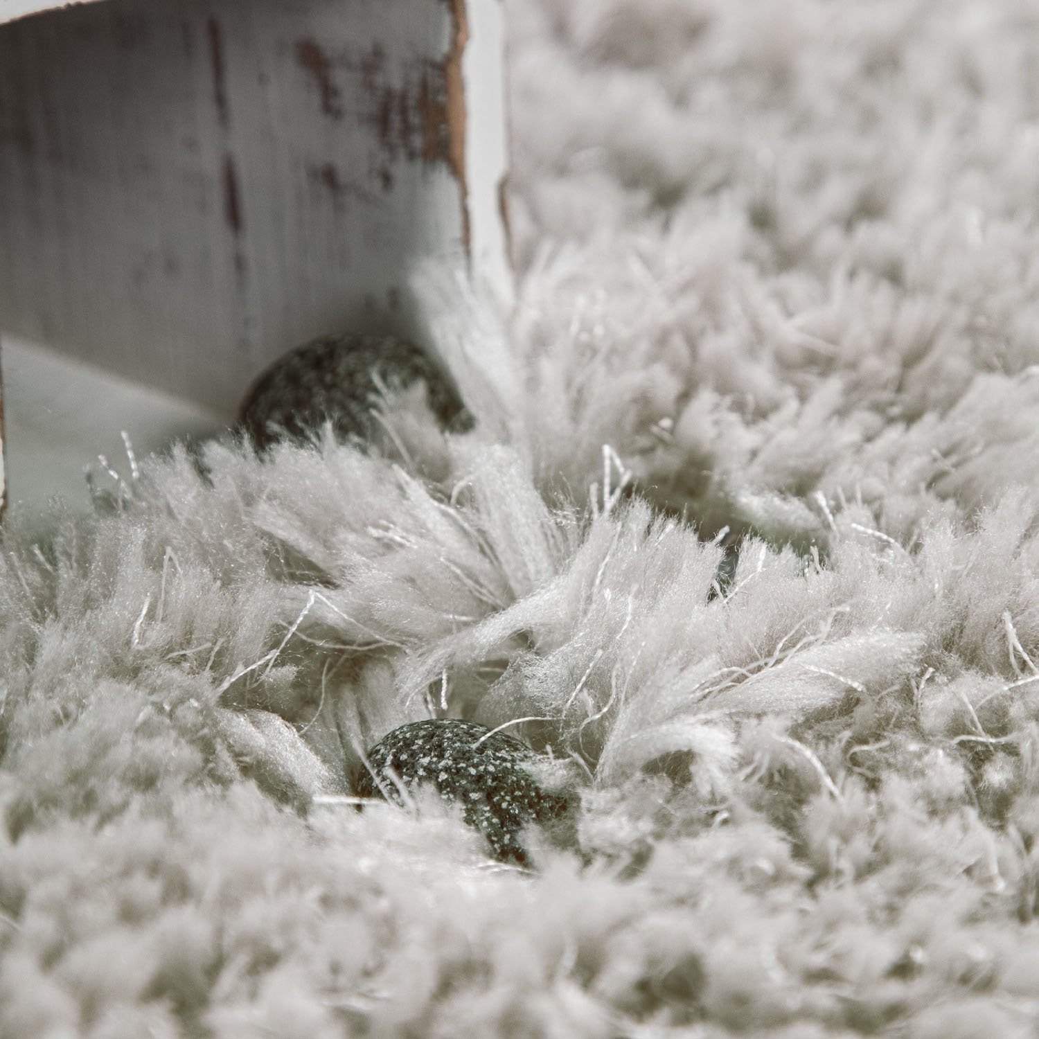 Paco Home Hochflor-Teppich Akumal 930, rechteckig, Höhe: 60 mm, Shaggy, besonders weich durch Softgarn, Uni-Farben