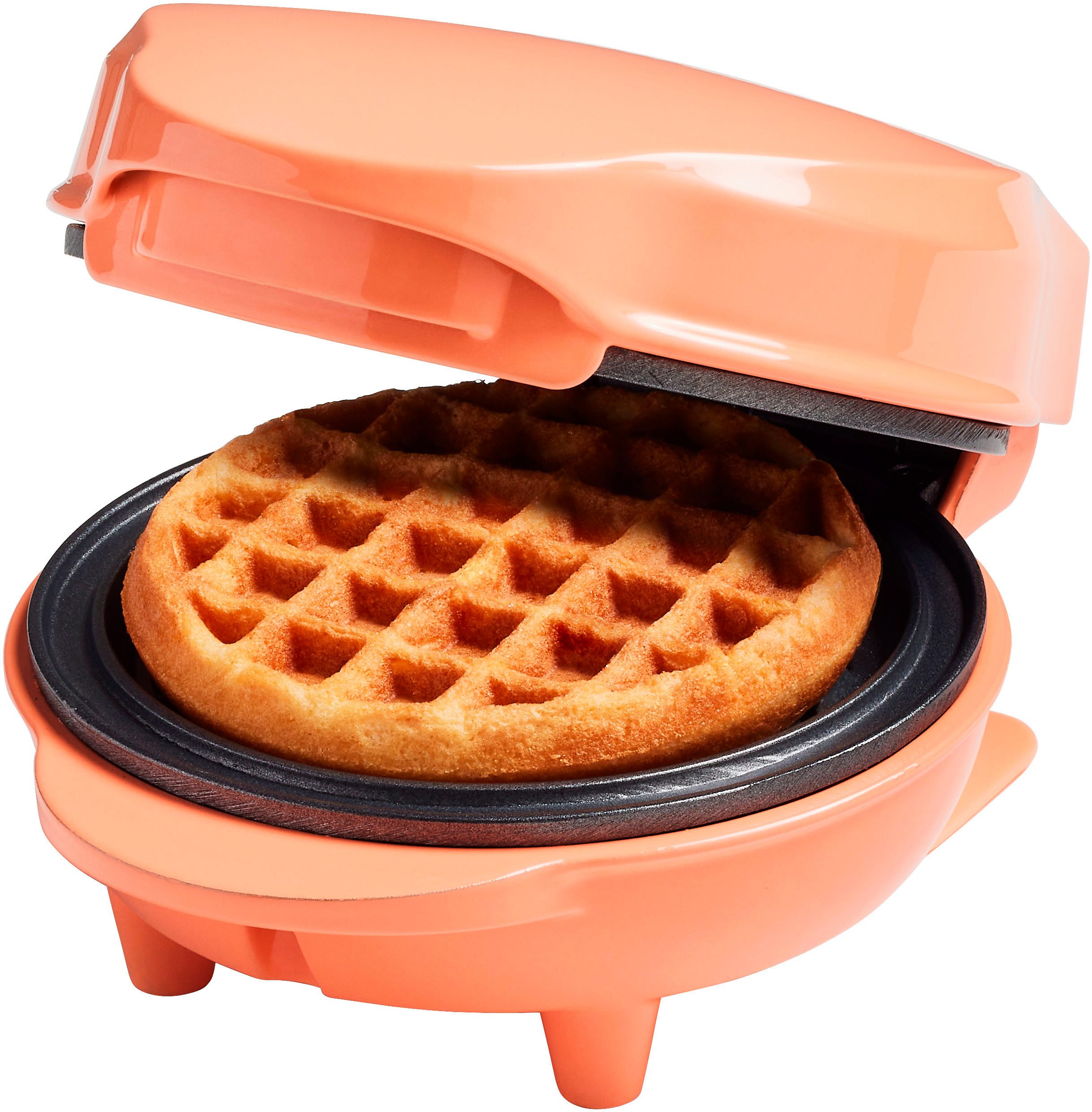 bestron Waffeleisen AMW500 Mini, 550 W, für klassische Waffeln, kleiner ...