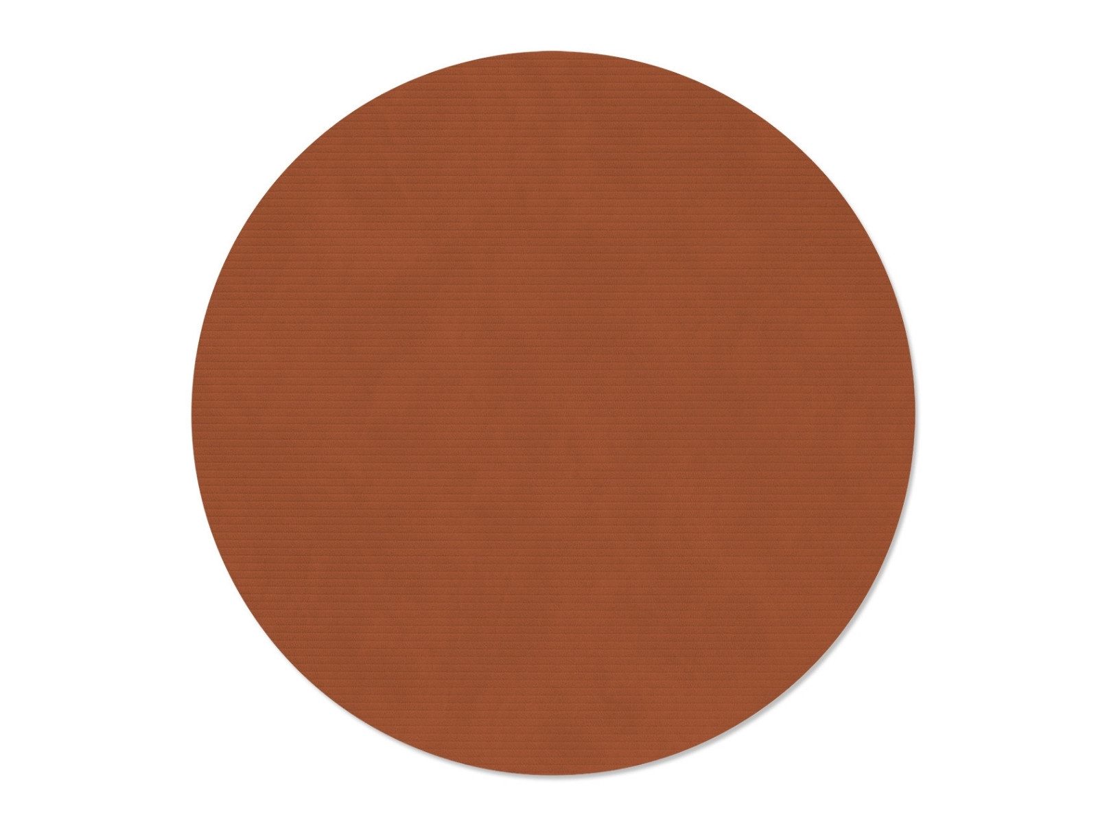 LIND DNA Platzset Corduroy Tischset Circle L rust 38cm
