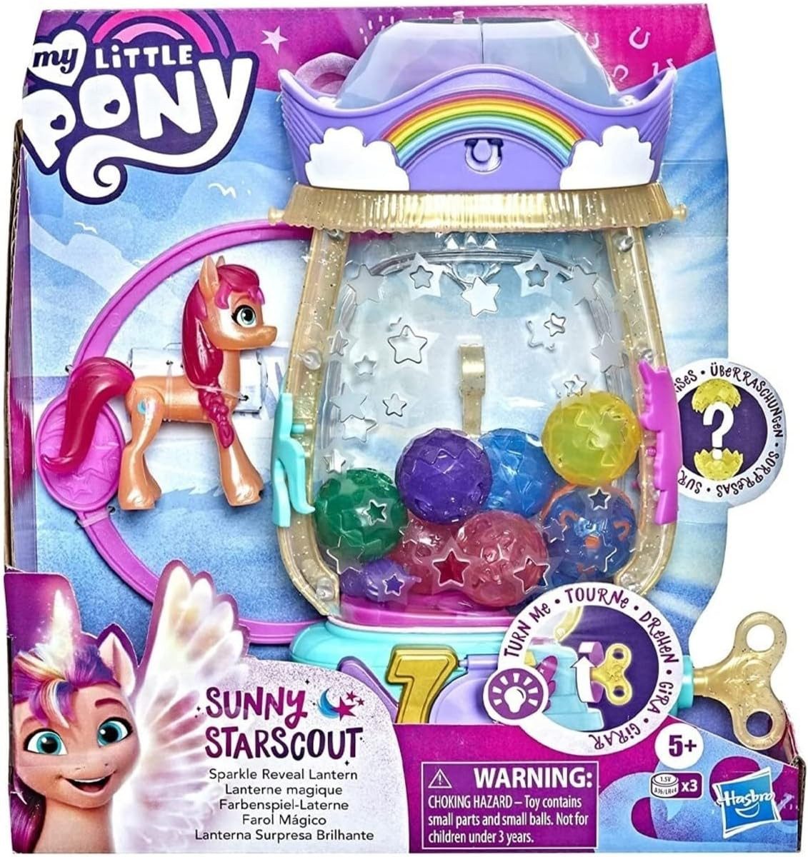 Hasbro Spielfigur Hasbro My Little Pony F33295L2 Farbenspiel-Laterne Sunny Starscout