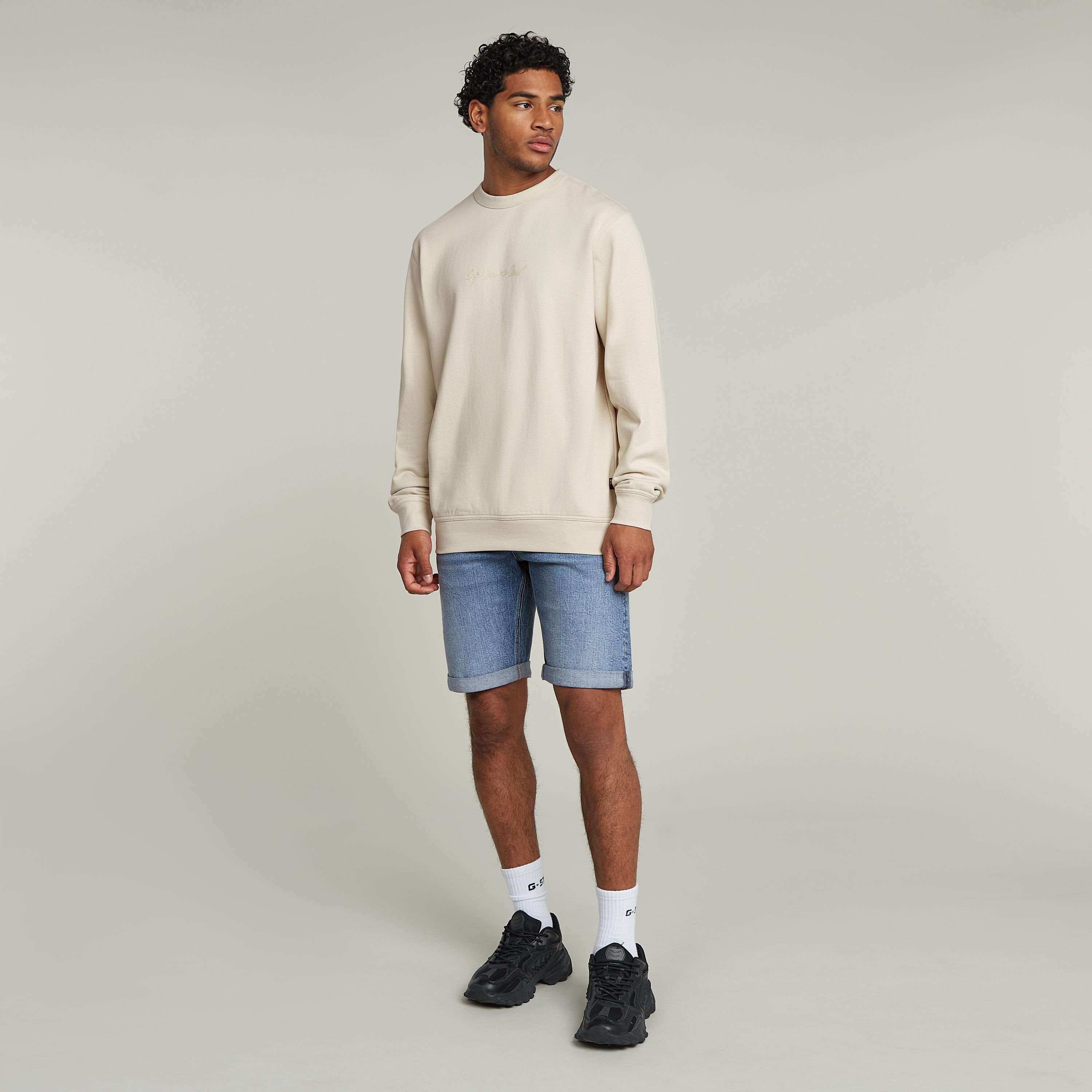 G-STAR Jeansshorts Mosa mit Umschlagsaum – Bild 5 von 5