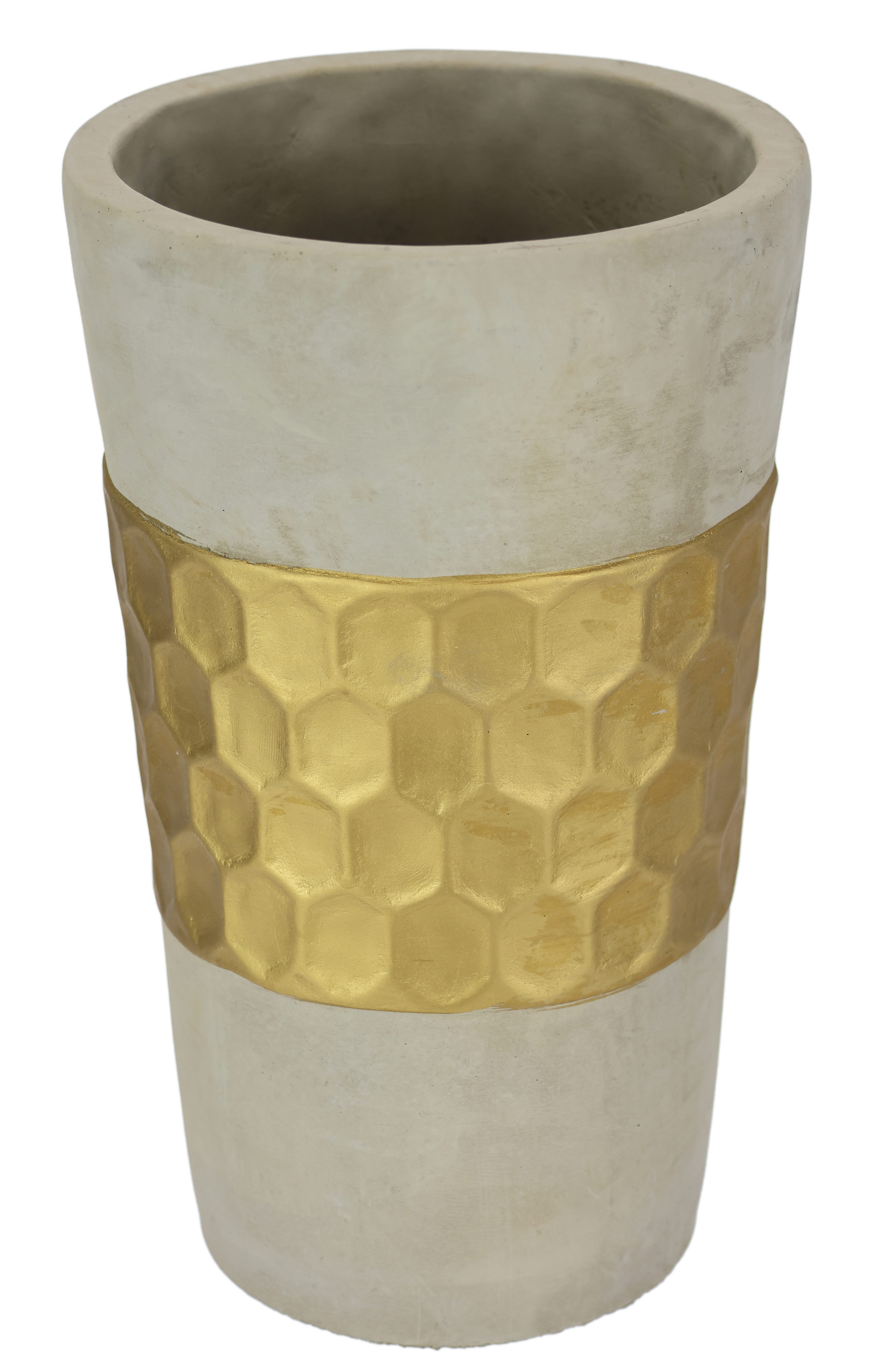 I.GE.A. Dekovase Goldverzierte Blumenvase (1 St), günstig online kaufen
