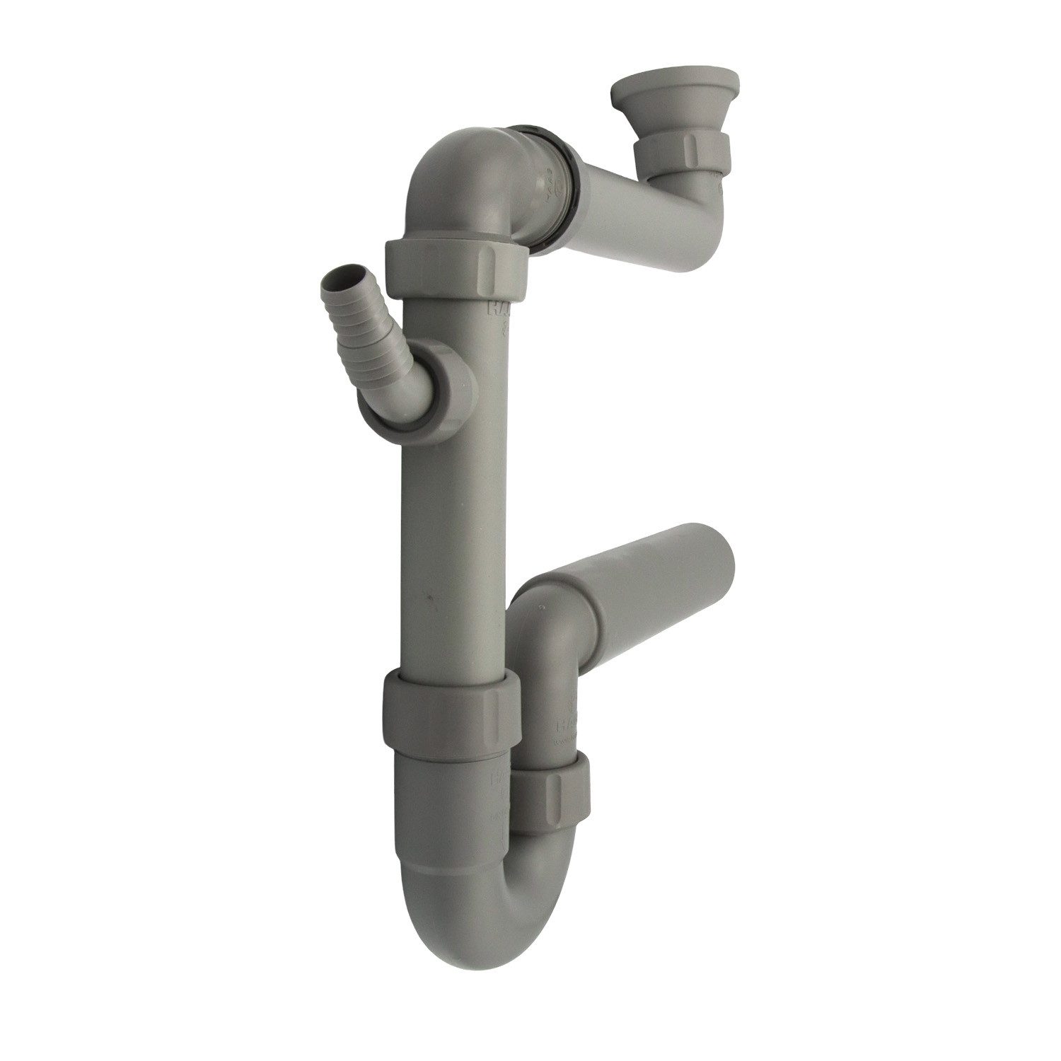 Haas Otto Siphon Adapter für IKEA®-Spülen-Ablauf-und Siphon 1 1/2" DN50 – Bild 2 von 5