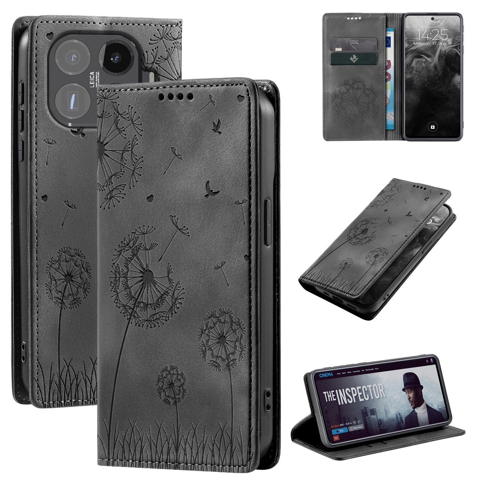 Handyhülle Handy Hülle Klapphülle für Xiaomi 15T Pro