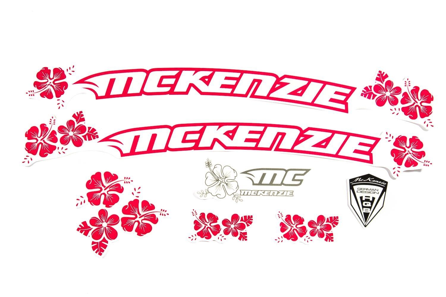 Fahrradrahmen Fahrrad DEKOR Satz Aufkleber Rahmen frame Decal Sticker MC KENZIE