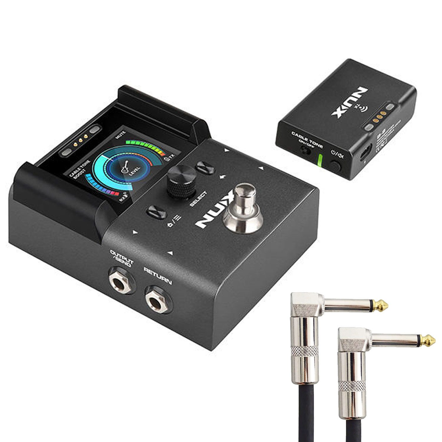 E-Gitarre Nux Gitarrensender B-8 Drahtlos-System mit Kabel