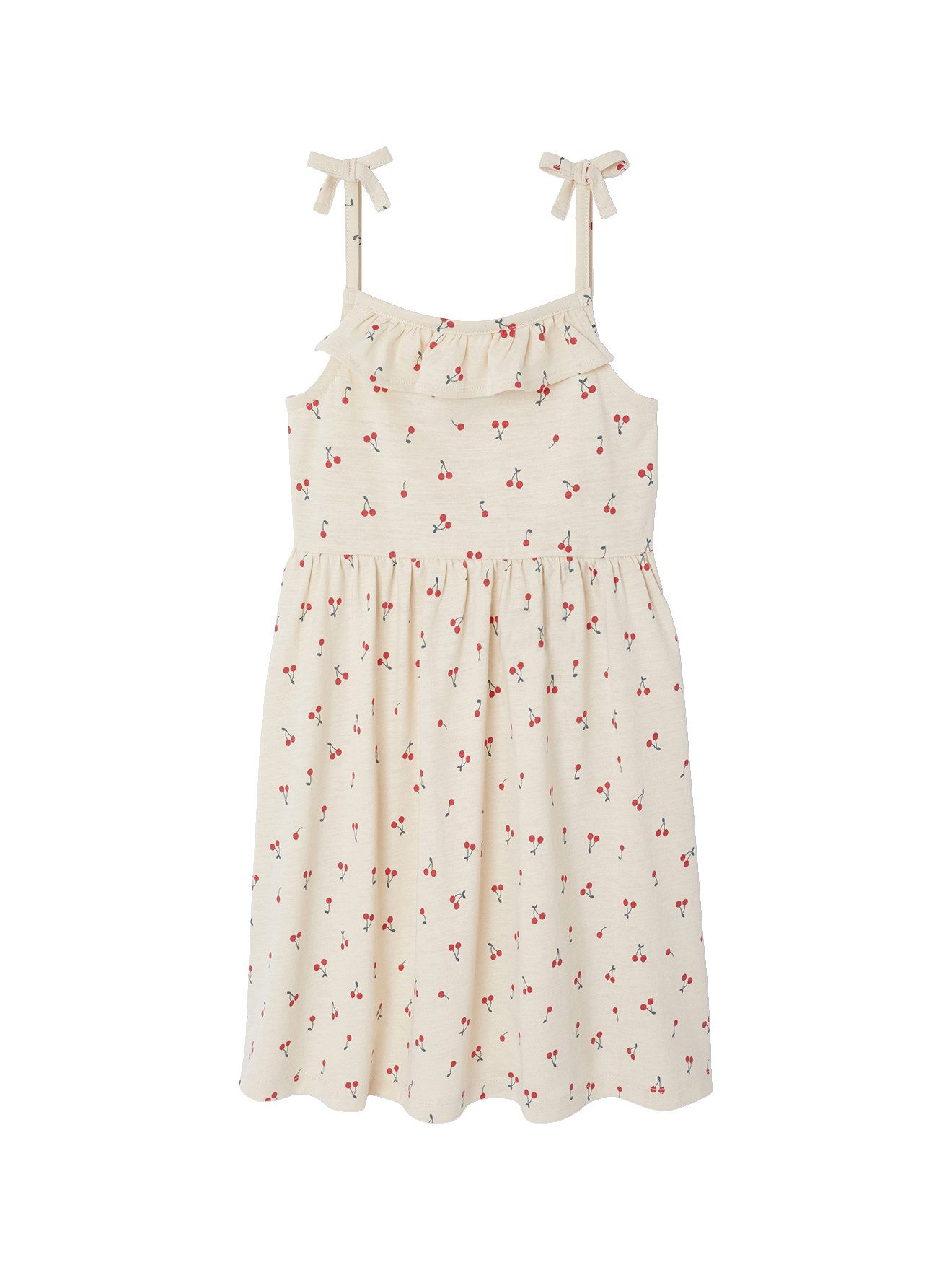 vertbaudet Minikleid Mädchen Trägerkleider BASIC 2er-Pack