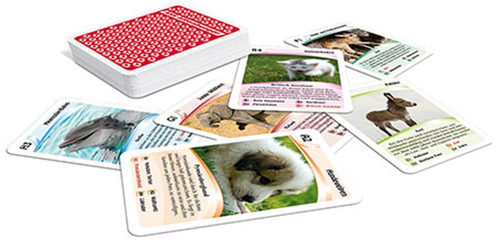 Cartamundi Spiel Tier-Quartett - Tier-Kinder