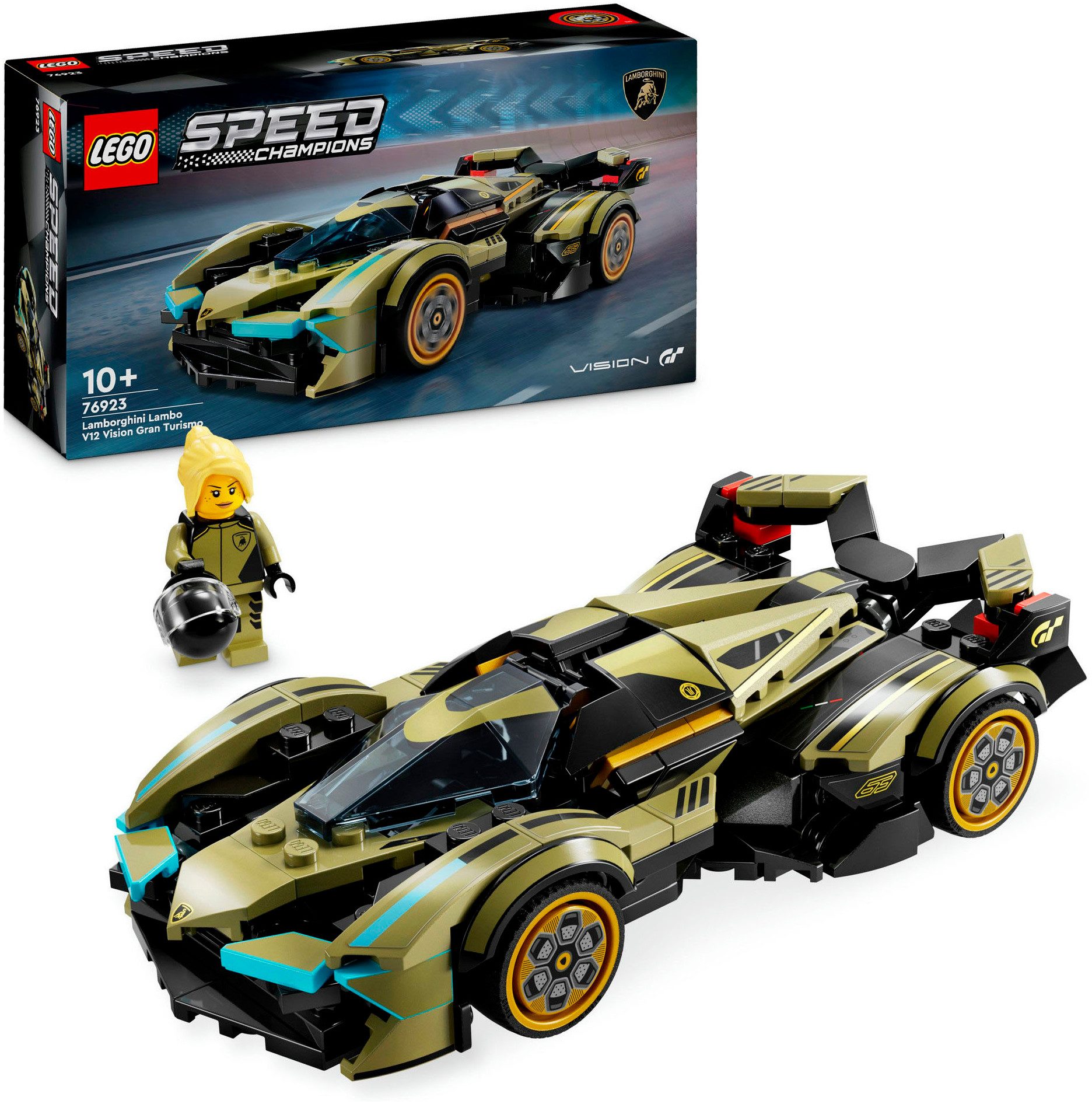 LEGO® Lamborghini Lambo V12 Vision GT Supersportwagen (76923) Konstruktions günstig online kaufen
