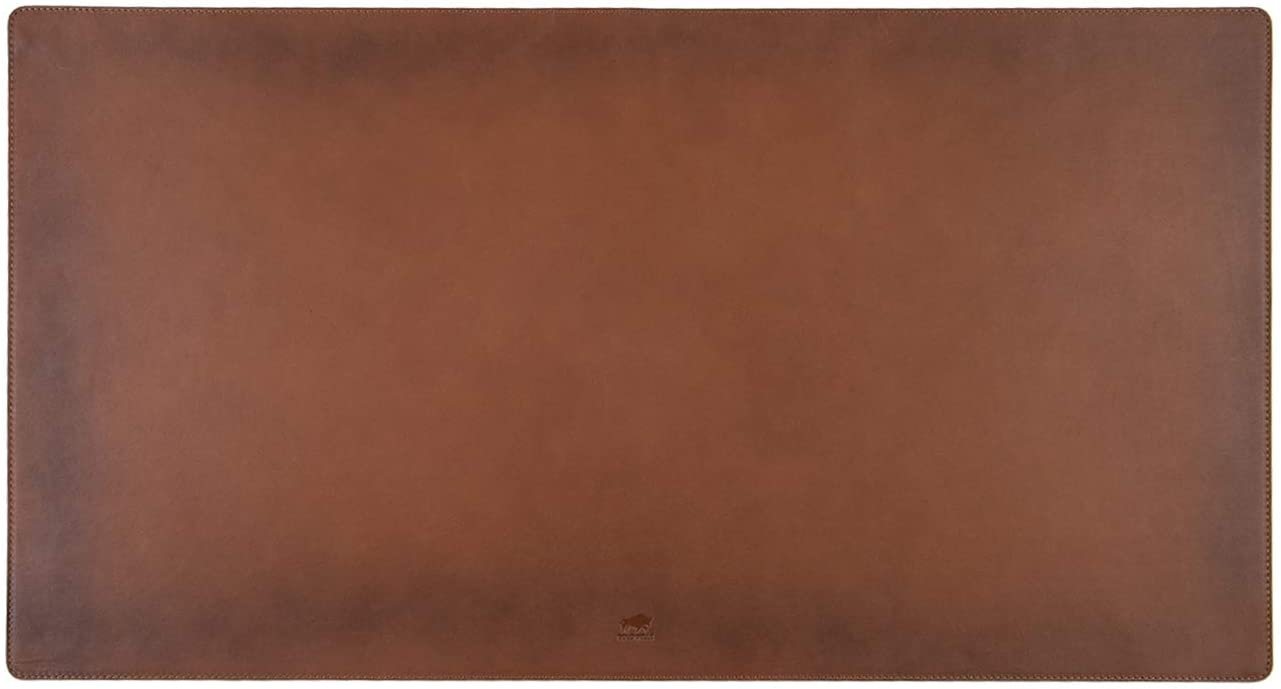 Thumbnail - Solo Pelle Schreibtischunterlage Handgefertigte Schreibunterlage aus Leder - Unterlage (48cm x 90cm)