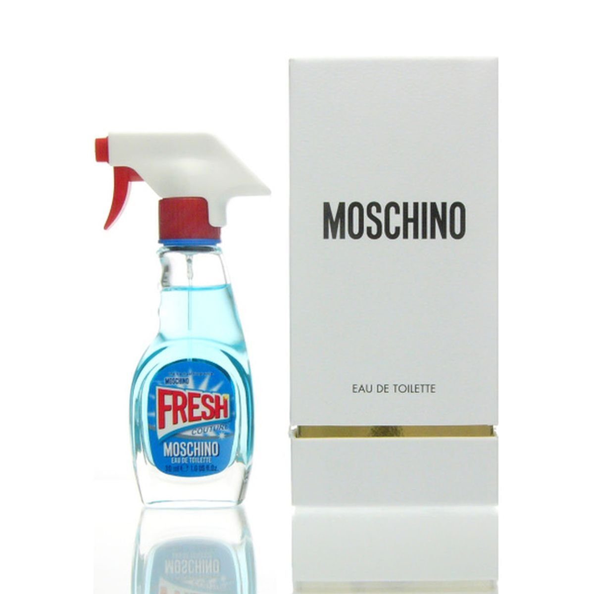 Moschino Eau de Toilette Fresh Couture, Glasflakon, Parfüm EDT, Damenduft