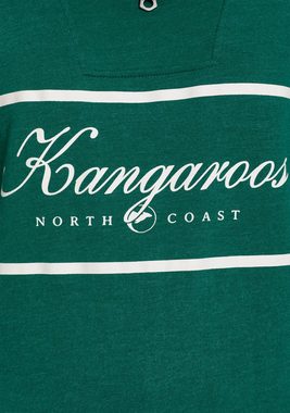 KangaROOS Sweatshirt Troyer mit Stehkragen und Logo Print -NEUE-KOLLEKTION