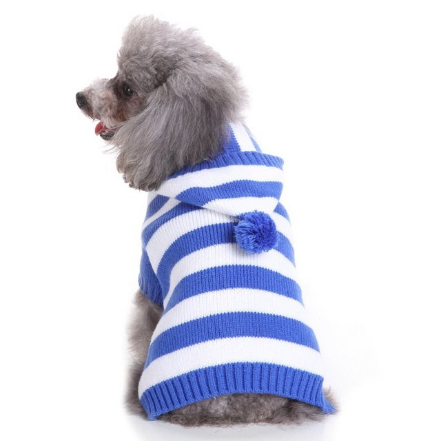 Jormftte Hundepullover "Hund gestreiftes T -Shirt, Hund süße Hemden, übergröße atmungsaktive"