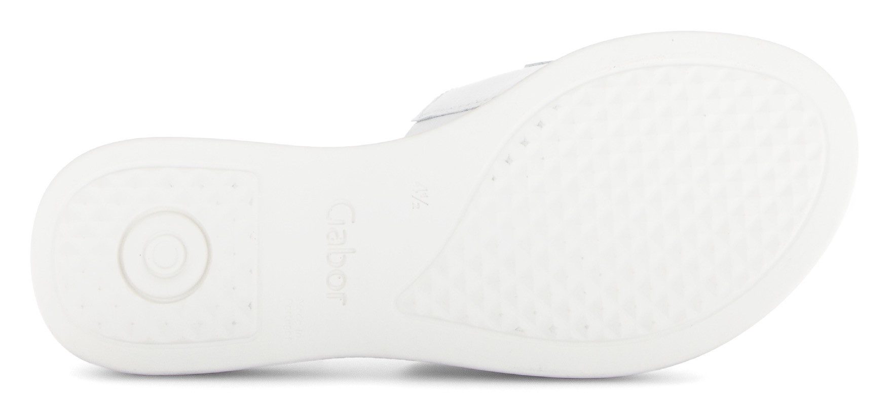 Gabor RHODOS Pantolette, Sommerschuh, Schlupfschuh Komfortschuh in Weite G (weit)