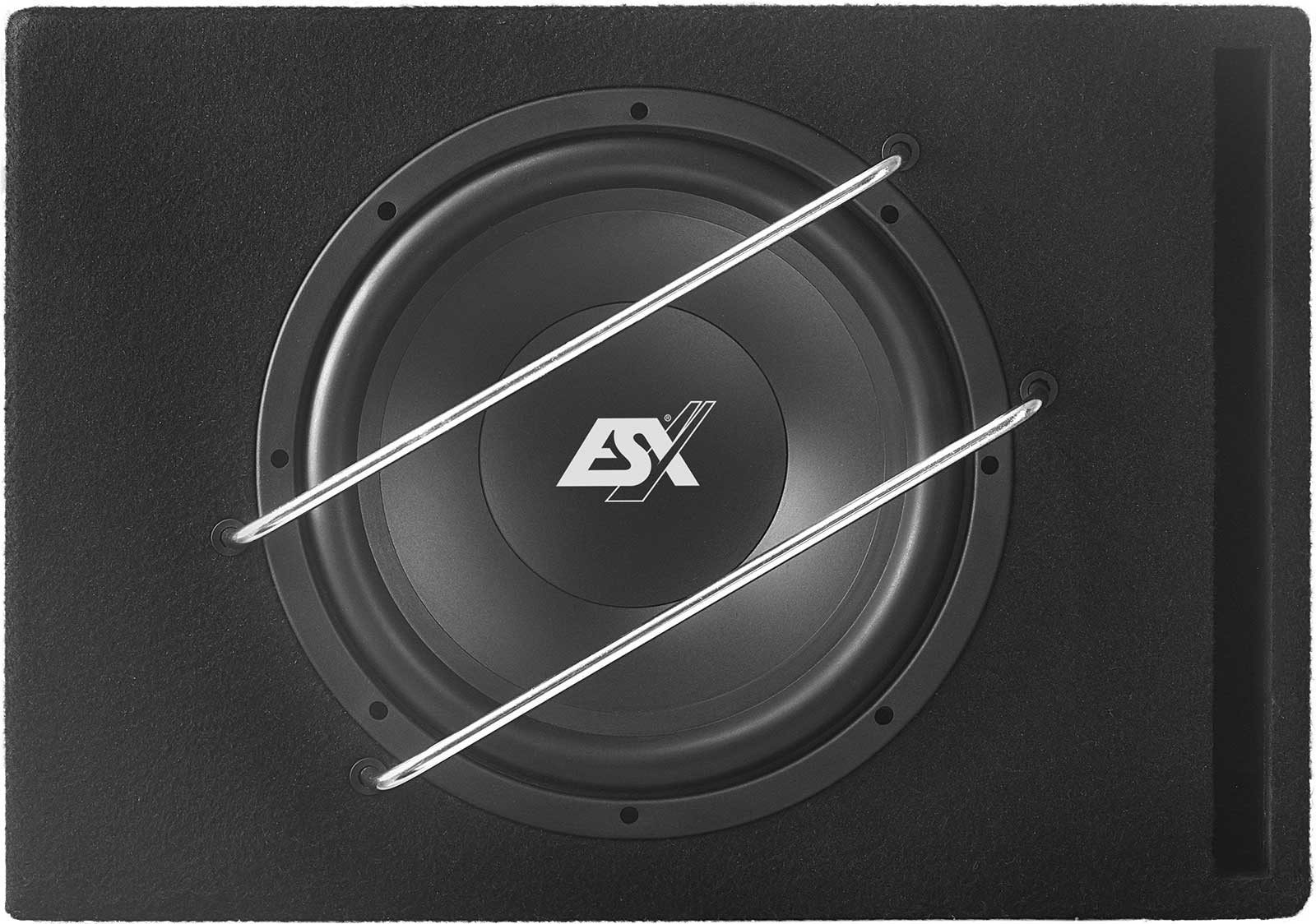 ESX ESX HORIZON HXB12R Bassreflex Subwooferkiste 30 cm Audio- & Video-Kabel