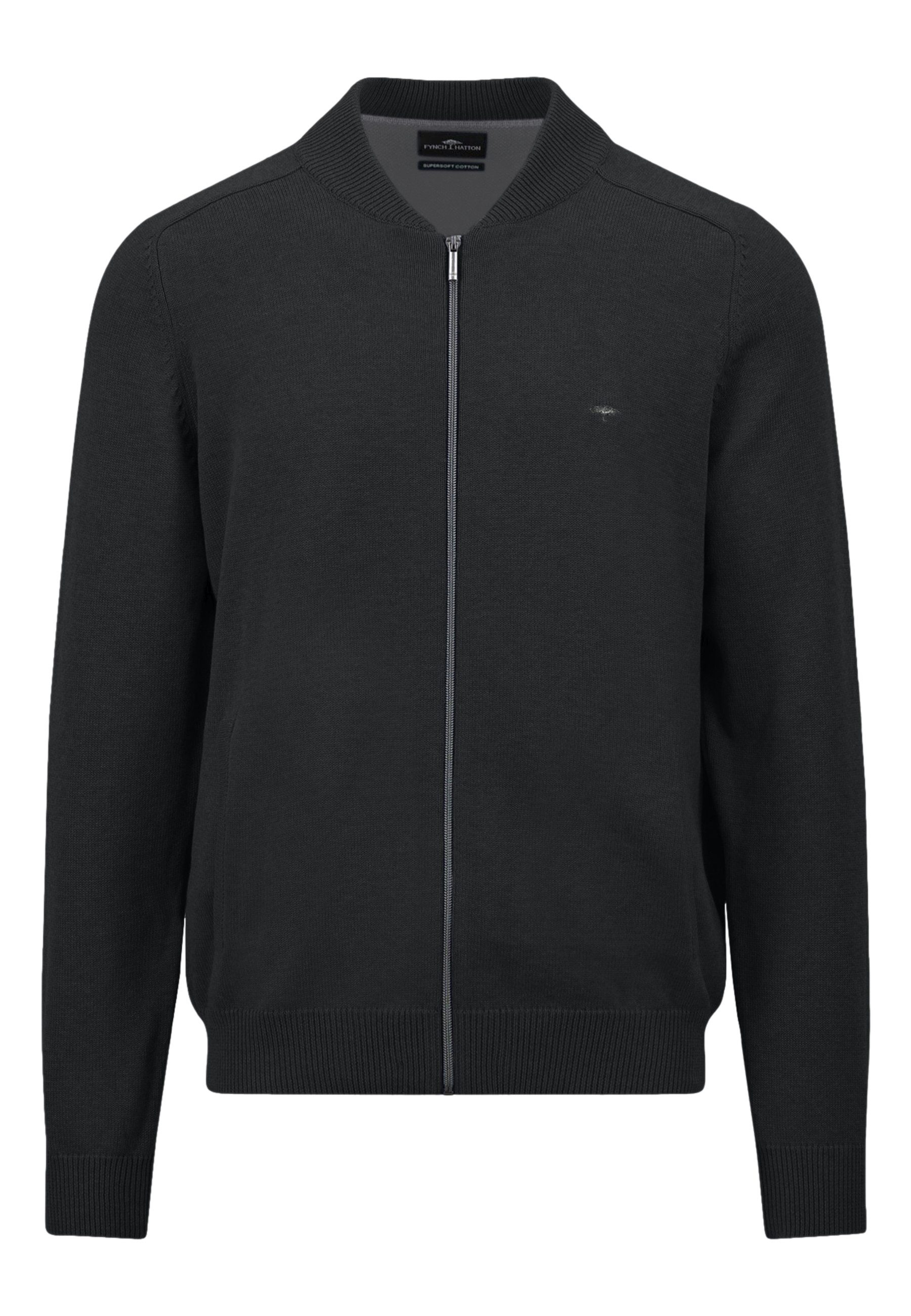 FYNCH-HATTON Cardigan Strickjacke Cardigan Reißverschluss (1-tlg)