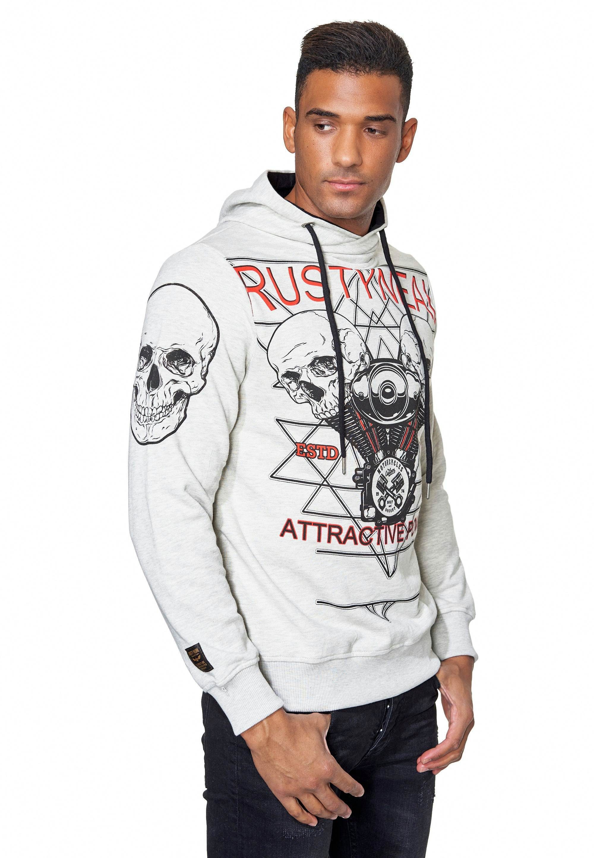 Rusty Neal Kapuzensweatshirt Rusty Neal Sweater günstig online kaufen