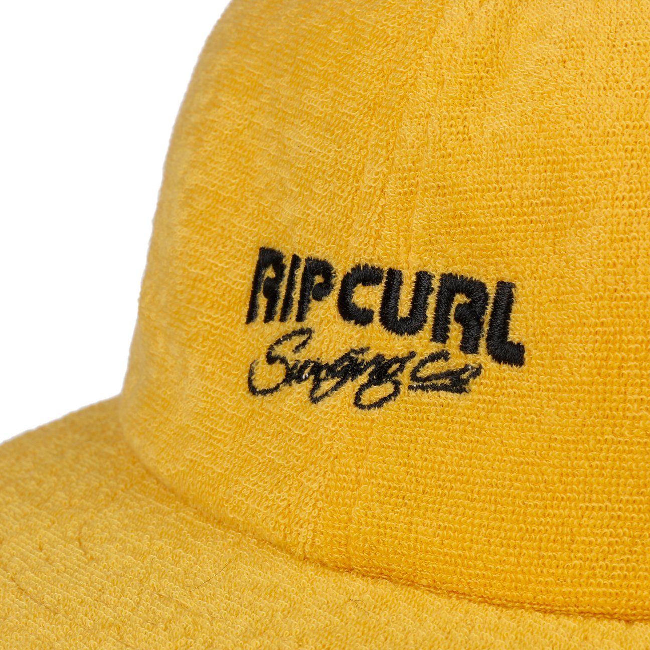 gelb Basecap Curl Cap Baseball Rip Metallschnalle (1-St)