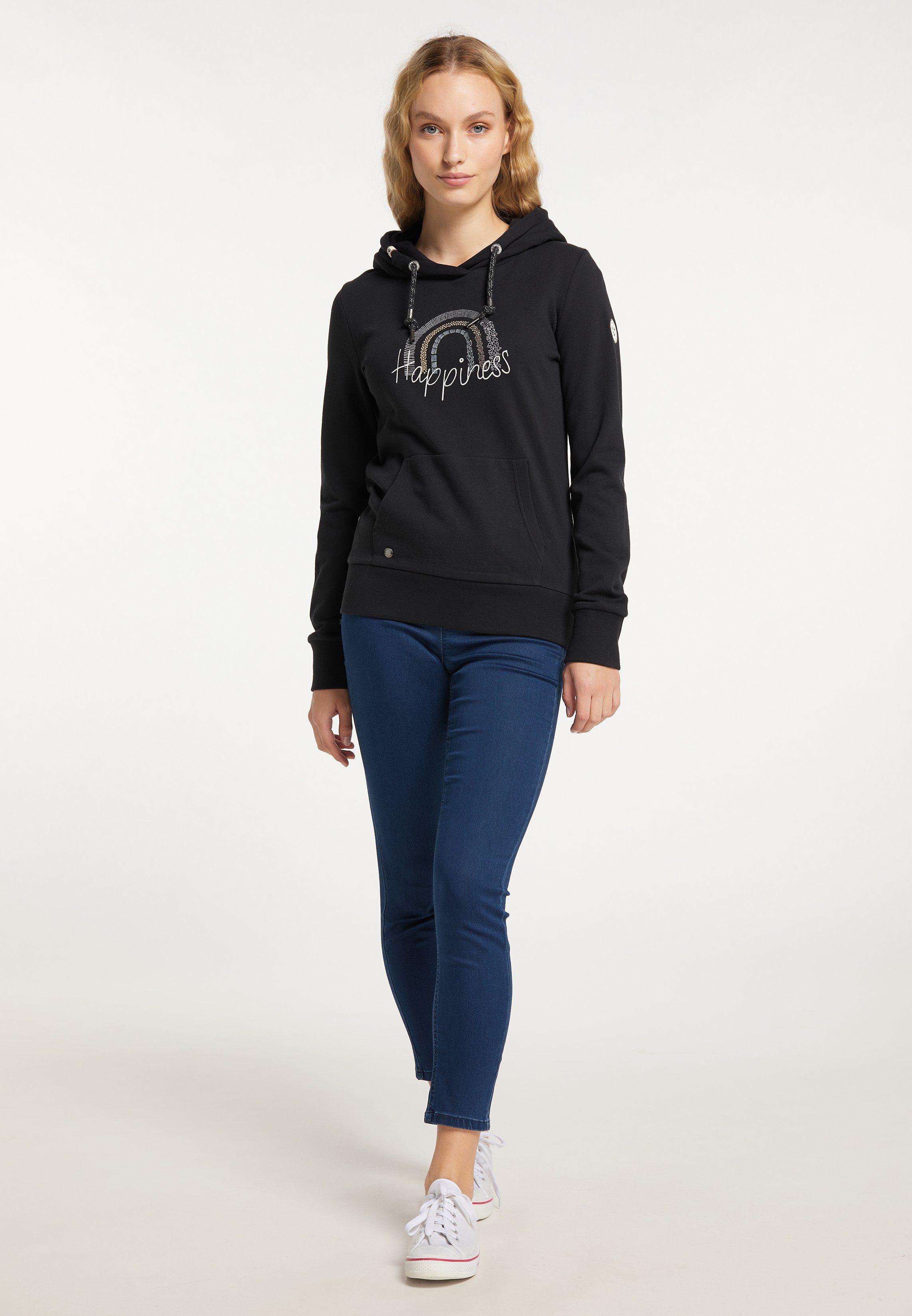 Ragwear Sweatshirt BERIT ORGANIC Nachhaltige & Vegane Mode BLACK