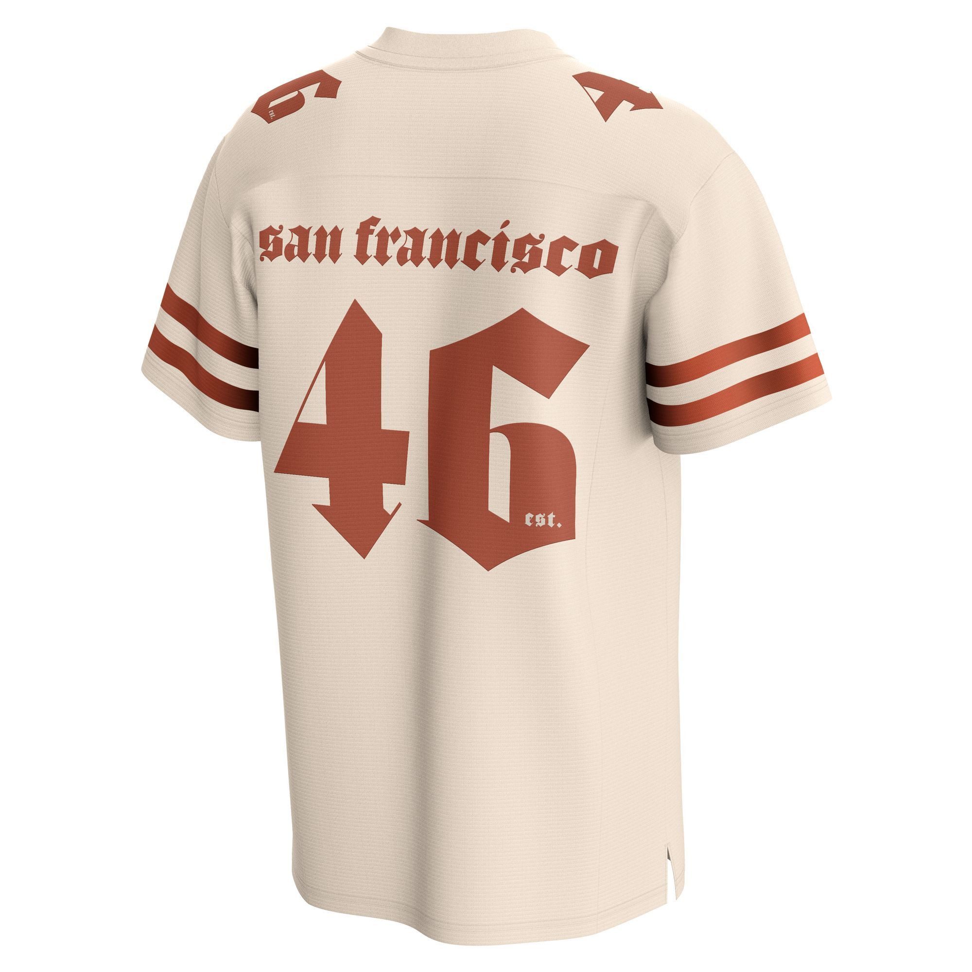 Fanatics Footballtrikot San Francisco 49ers GOTHIC NFL Supporters Jersey günstig online kaufen