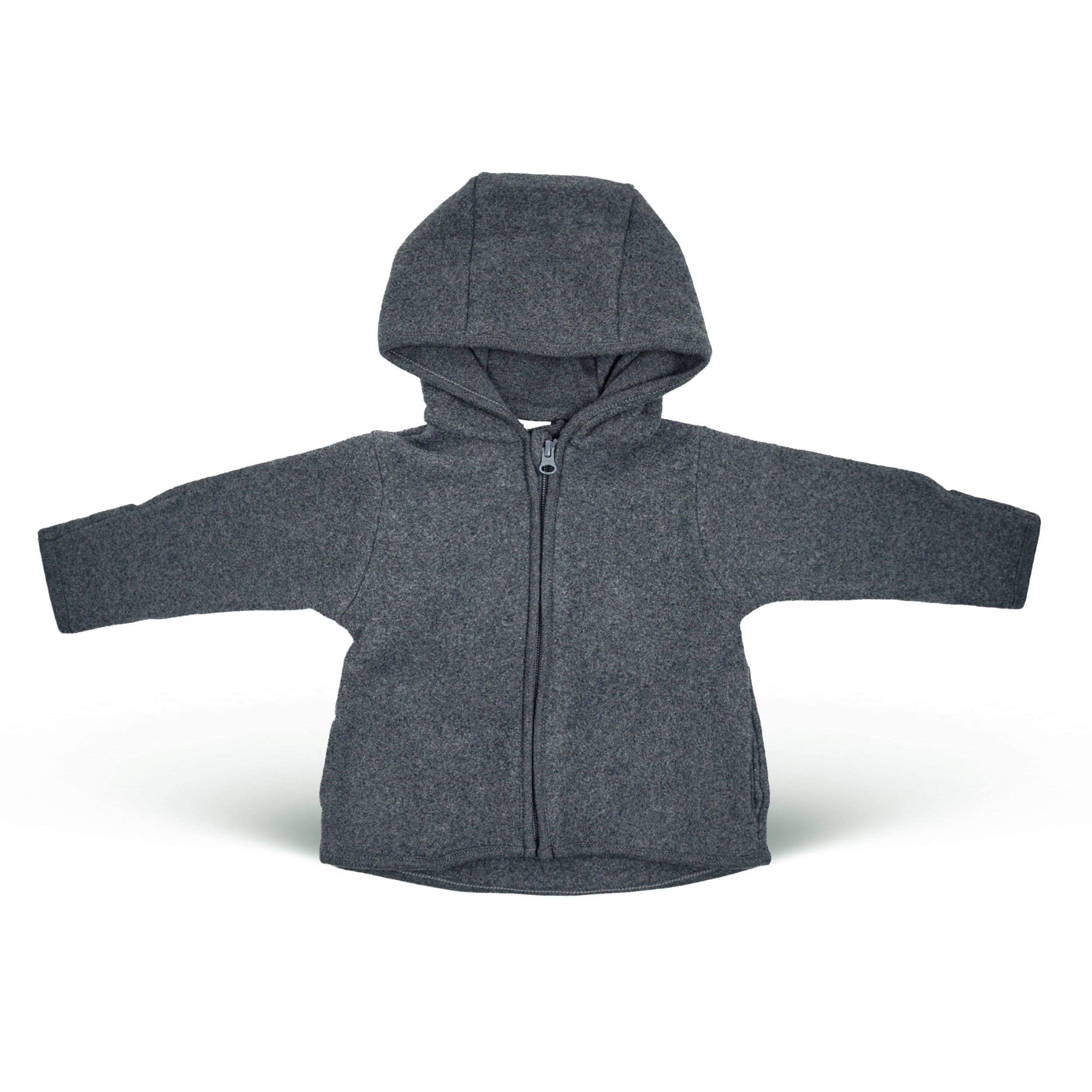 Hinzling Fleecejacke aus 100% Bio-Baumwolle – kuschelig weich, für jede Jahreszeit geeignet