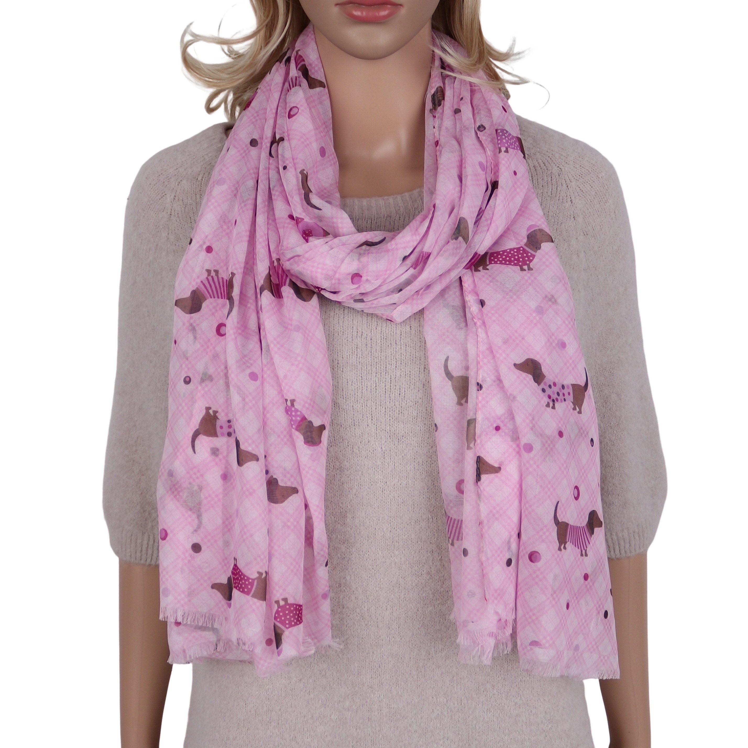MIRROSI Modeschal Weicher & Leicht Großes Schal, ca.90x180cm, Schönes Muster, (aus 80% Viskose, Atemberaubende Designs), Damen Halstuch Stola ideal für Frühling, Sommer und Herbst