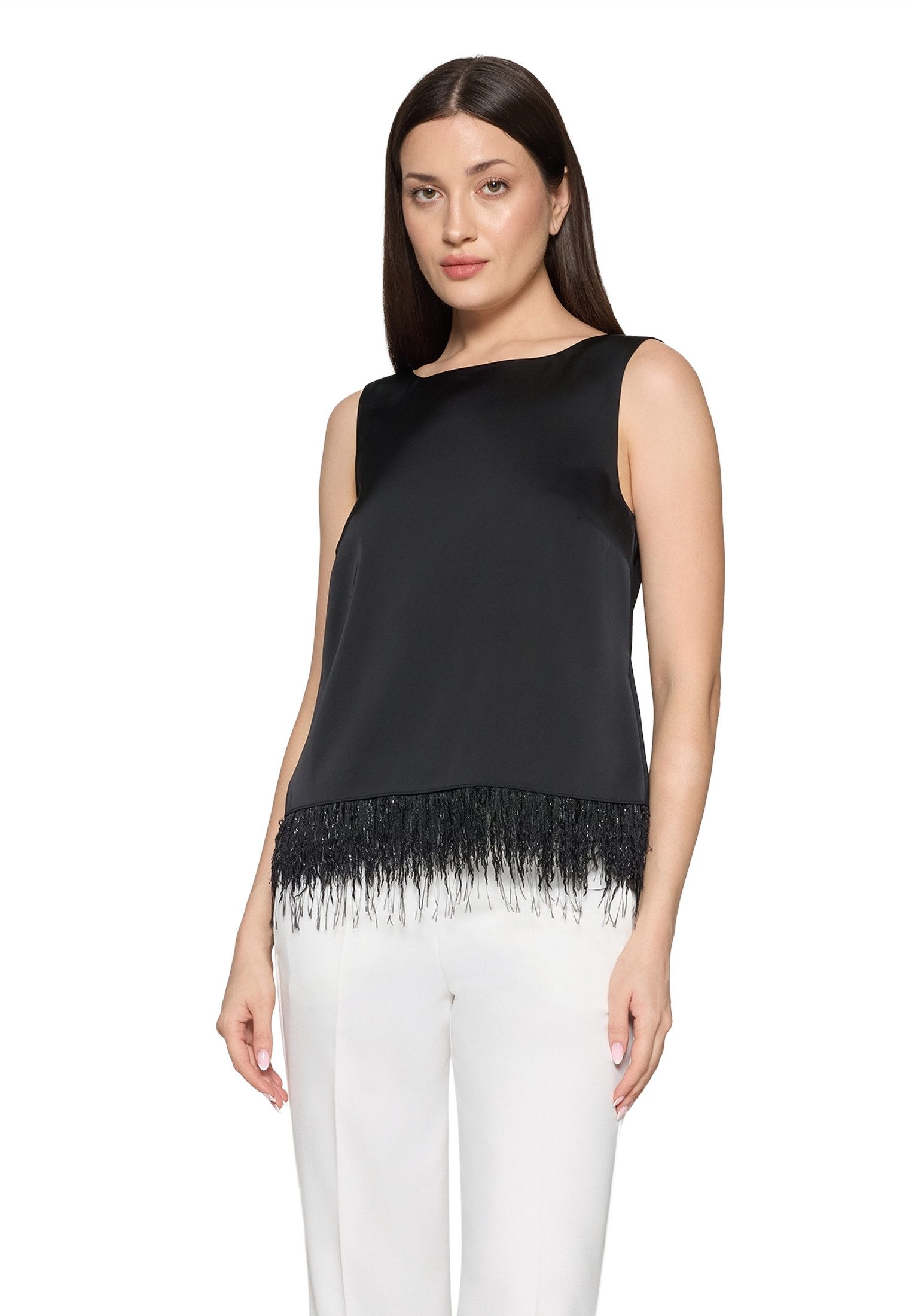 Vera Mont T-Shirt Damen Trägertop mit U-Boot-Ausschnitt (1-tlg)