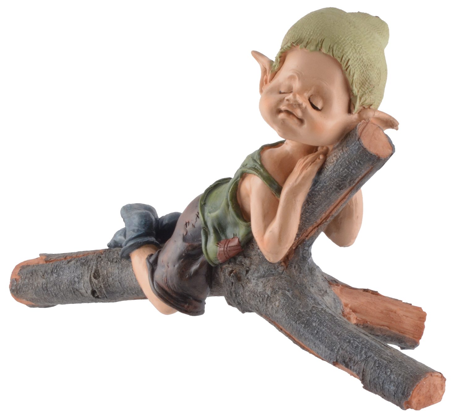 Vogler direct Gmbh exclusiv, Gartenpixie Gartenfigur Magical Garden Gartenfigur, 29x10x17cm Mittagsschlaf, LxBxH: Vogler