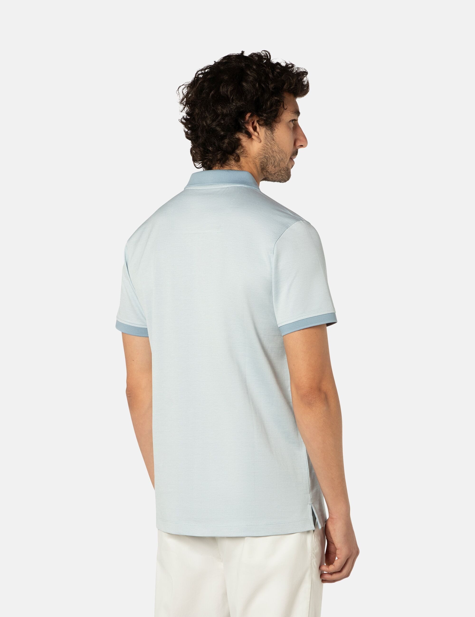 BENVENUTO. Poloshirt AURON (1-tlg) aus hochwertiger Baumwolle