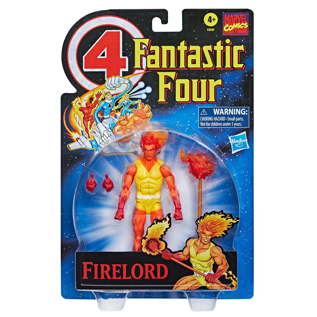 Hasbro Actionfigur Marvel Legends Fantastic Four Retro Firelord 15 cm Actionfigur