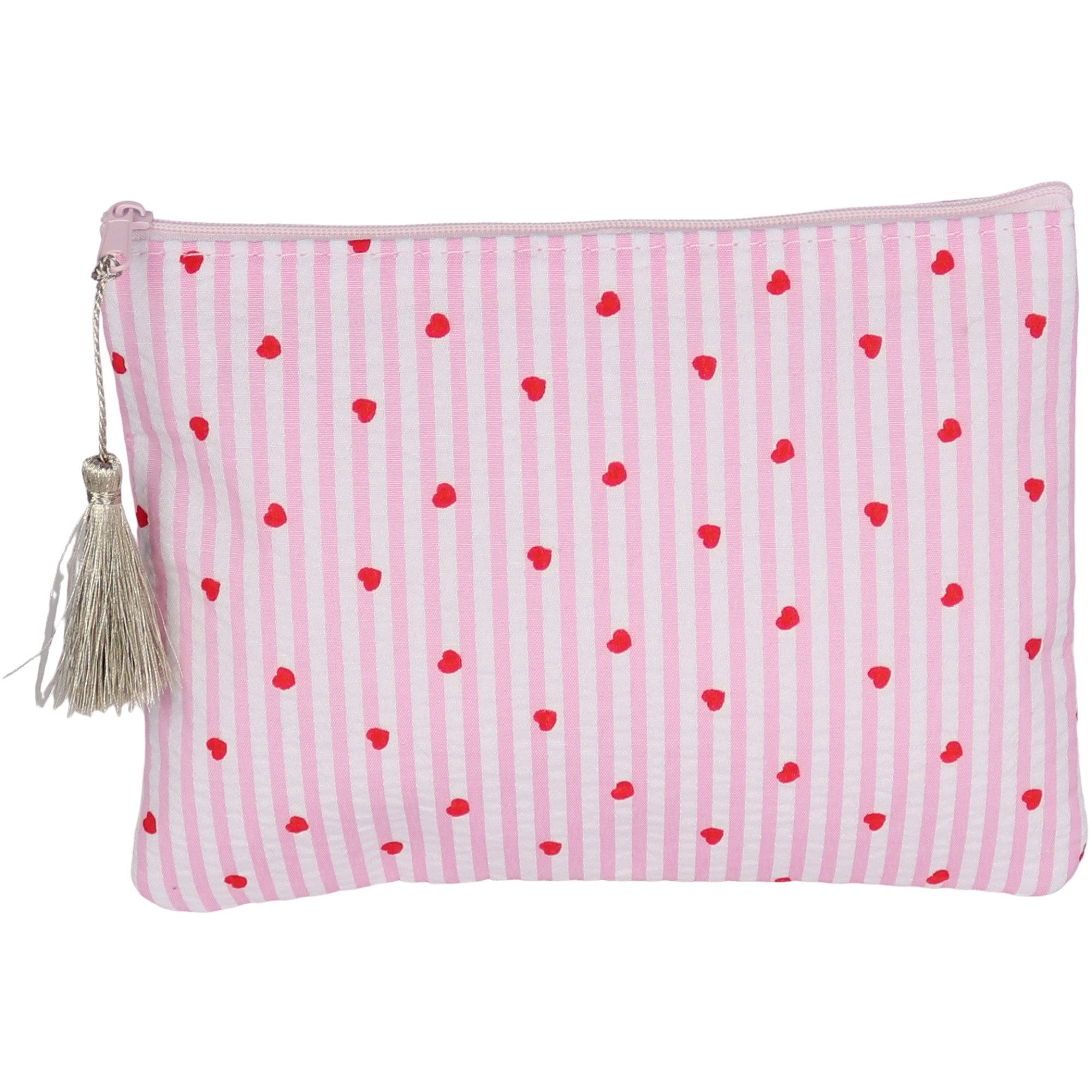 MIRROSI Kosmetiktasche klein, weich und vielseitig, gepolsterte Stoff (auch als Make-Up-Tasche oder Beautycase), Kosmetikbeutel ca.20x15cm, wunderschönes Design