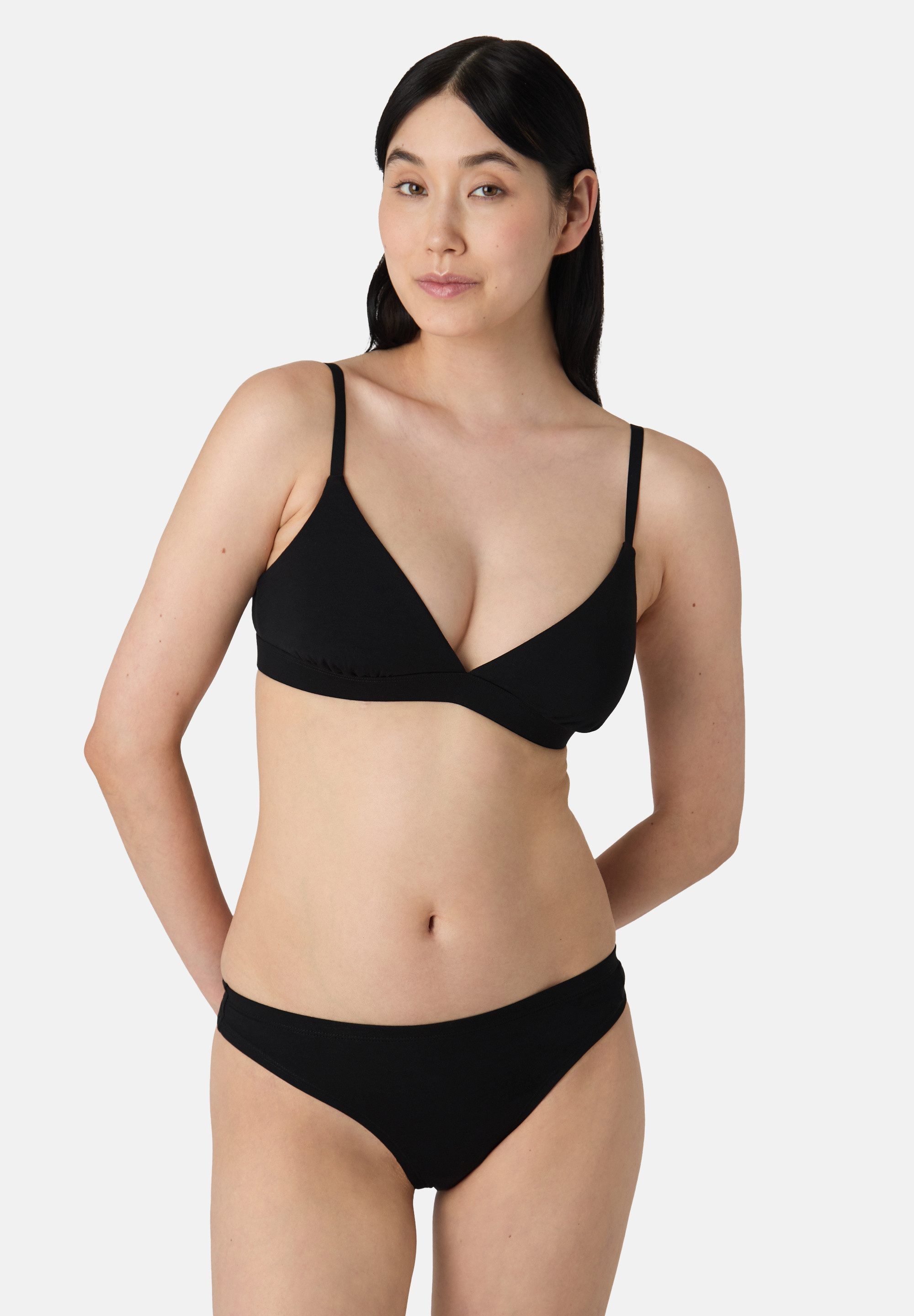 Les Lunes Tanga RORYY Thong Multipack Bambusviskose, weich, atmungsaktiv, Lingerie, Unterwäsche, Tanga