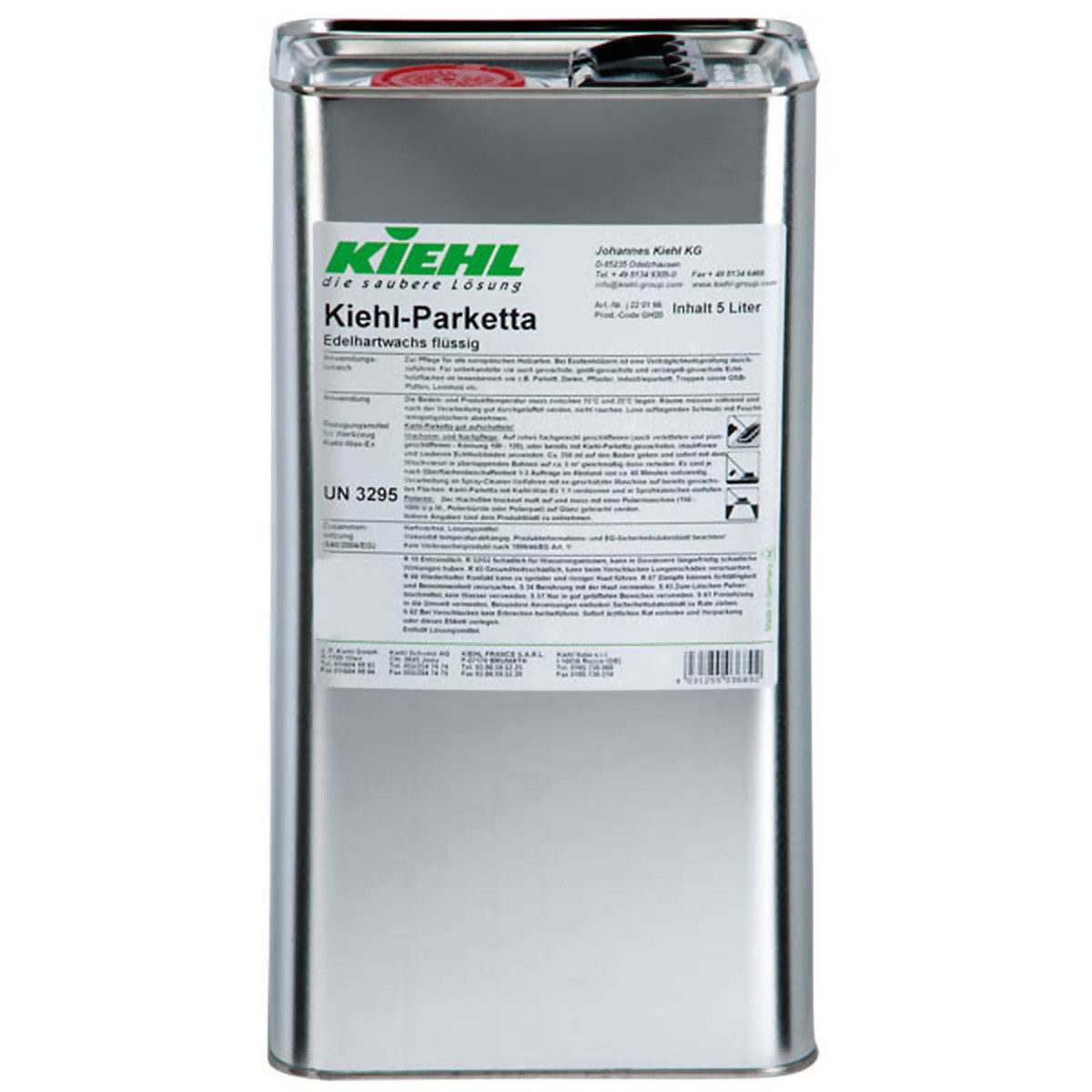 Kiehl Kiehl-Parketta 5 l Edelhartwachs flüssig Bodenpflegemittel