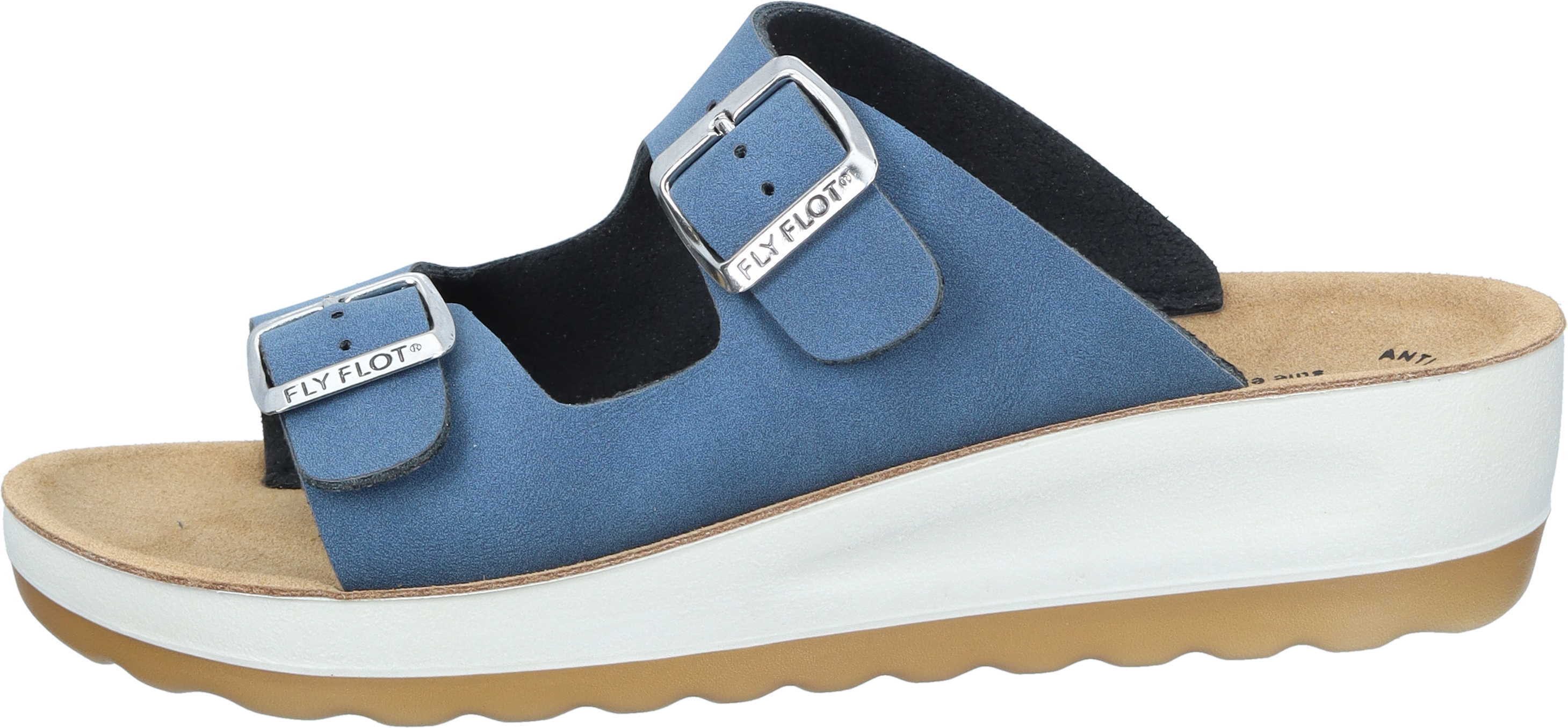 Fly Flot Pantoletten Pantolette aus strapazierfähigem Synthetik günstig online kaufen