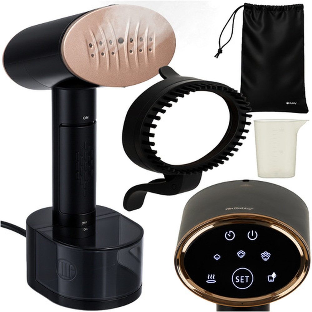 Ruhhy Dampfglätter Bügelglätter Dampfglätter, 2000 W, gleichmäßige Dampfverteilung durch 13 Löcher